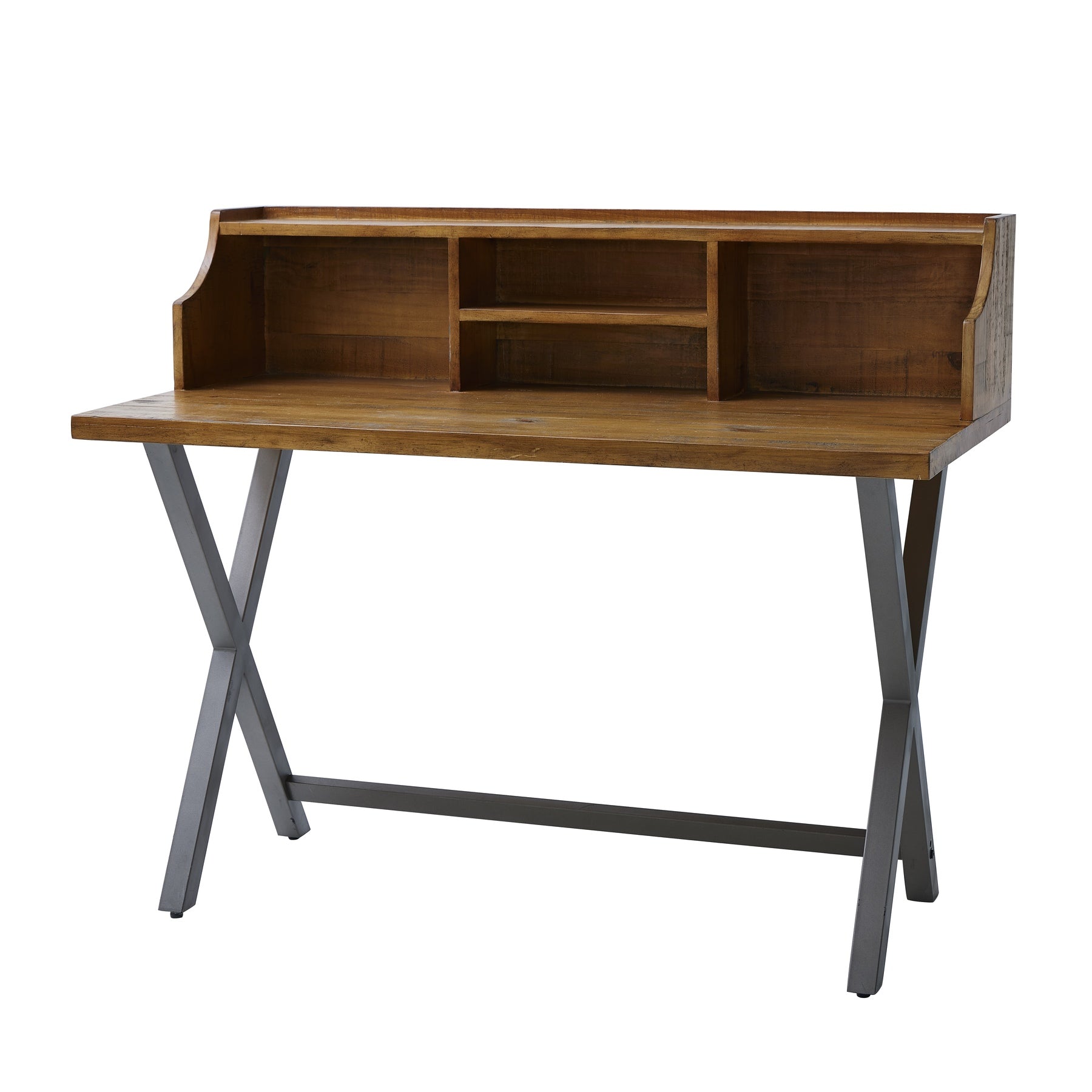 Wooden Hand Made Brown Desk For Hill Interiors - HIL-21550