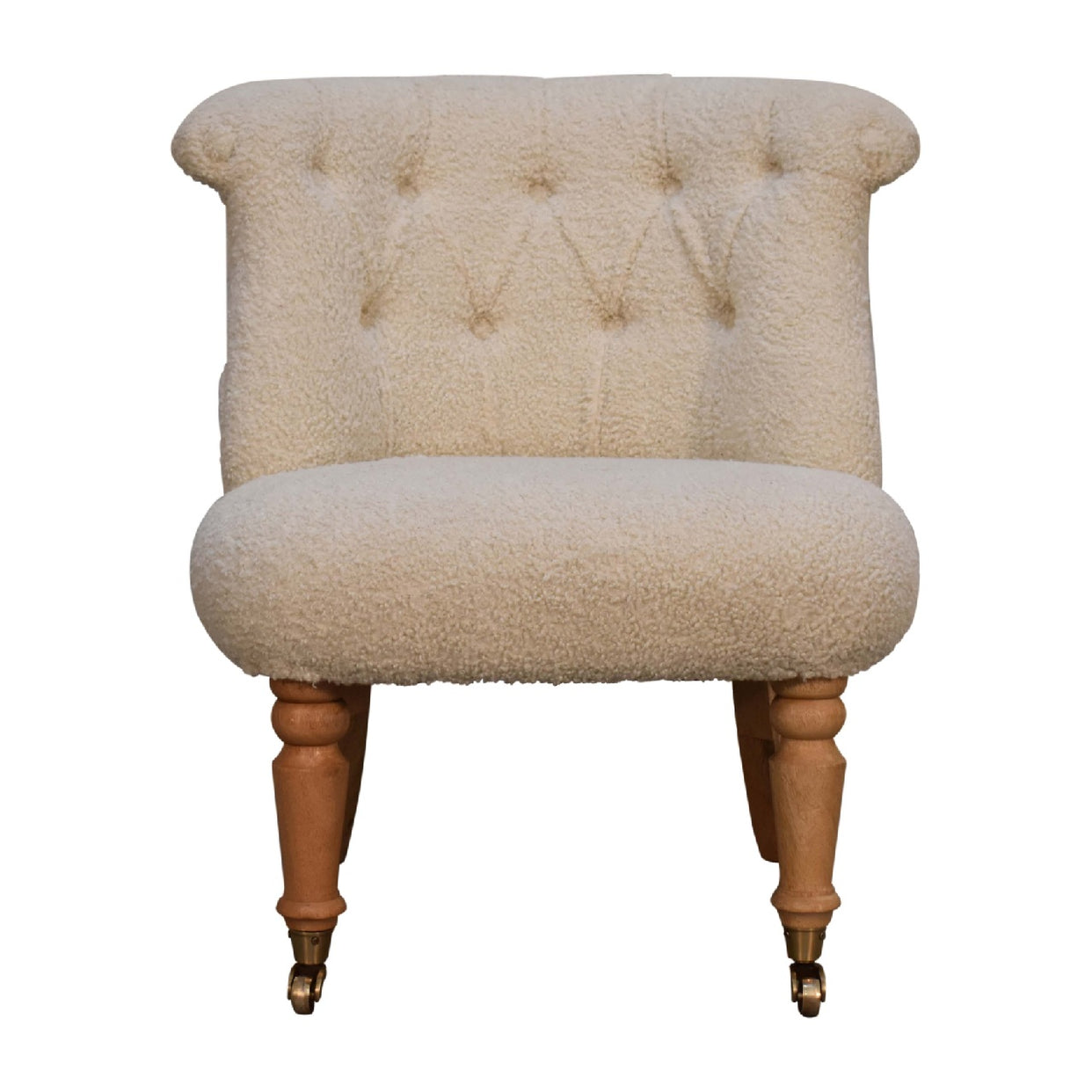 Accent Mango Wood Dining Chair Cream from Artisan Furniture - IN3298