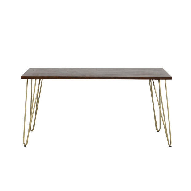 Dark Gold Dining Table  For Indian Hub-IH-BRS08
