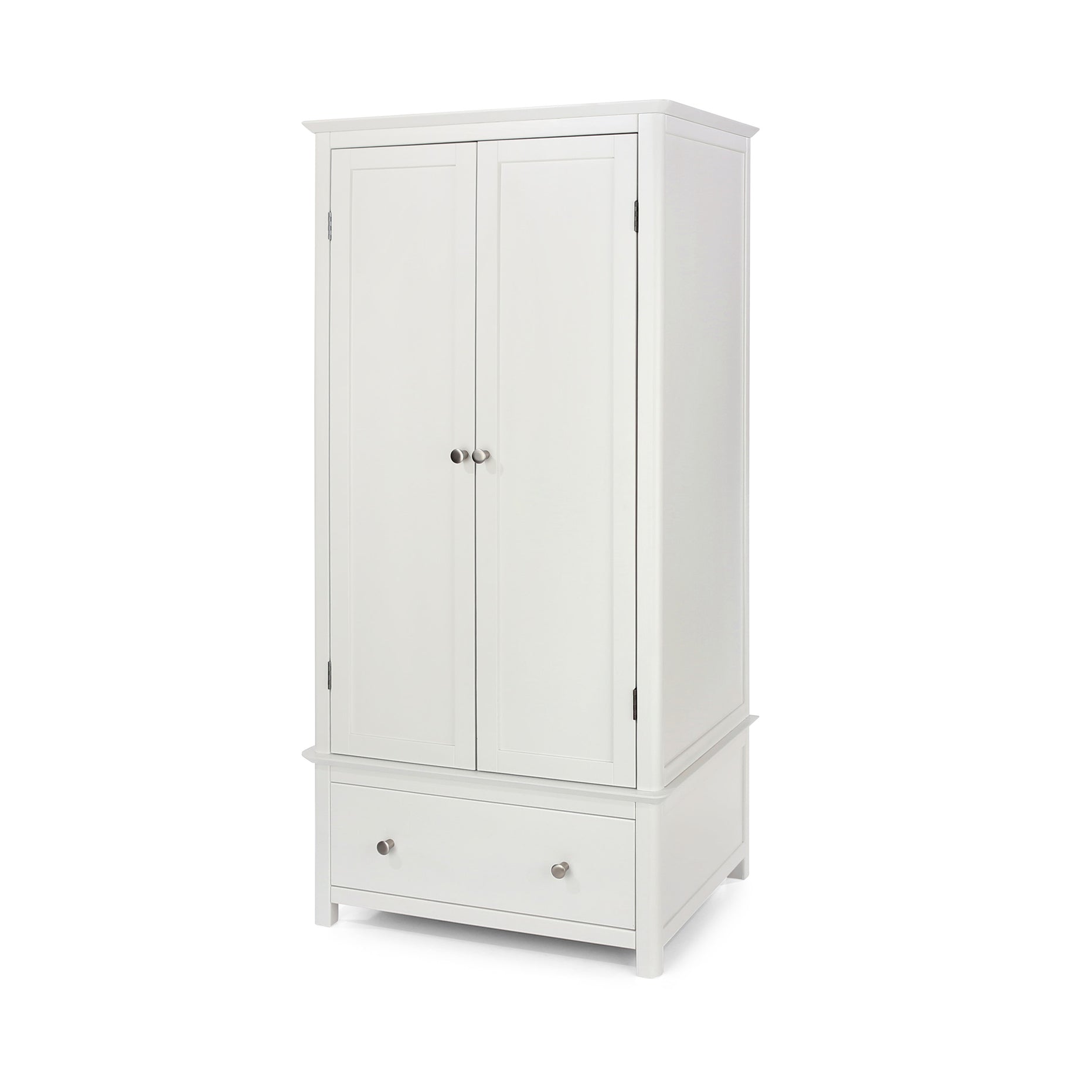 Noelia Softwood 2 Door And 1 Drawer Wardrobe For Core Products - CFD-NR281