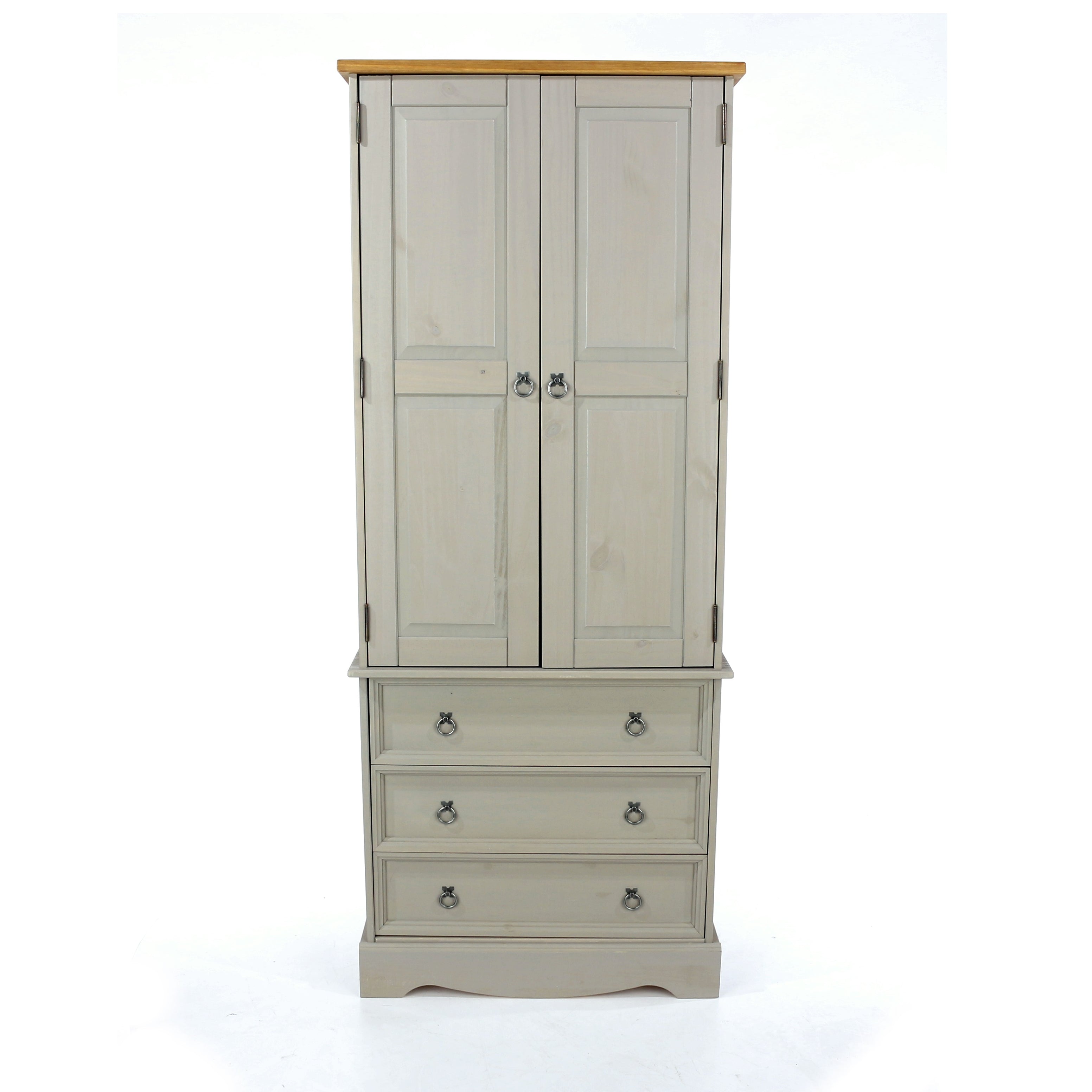 Canasta Wooden 2 Door And 3 Drawer Wardrobe For Core Products - CFD-CRG523