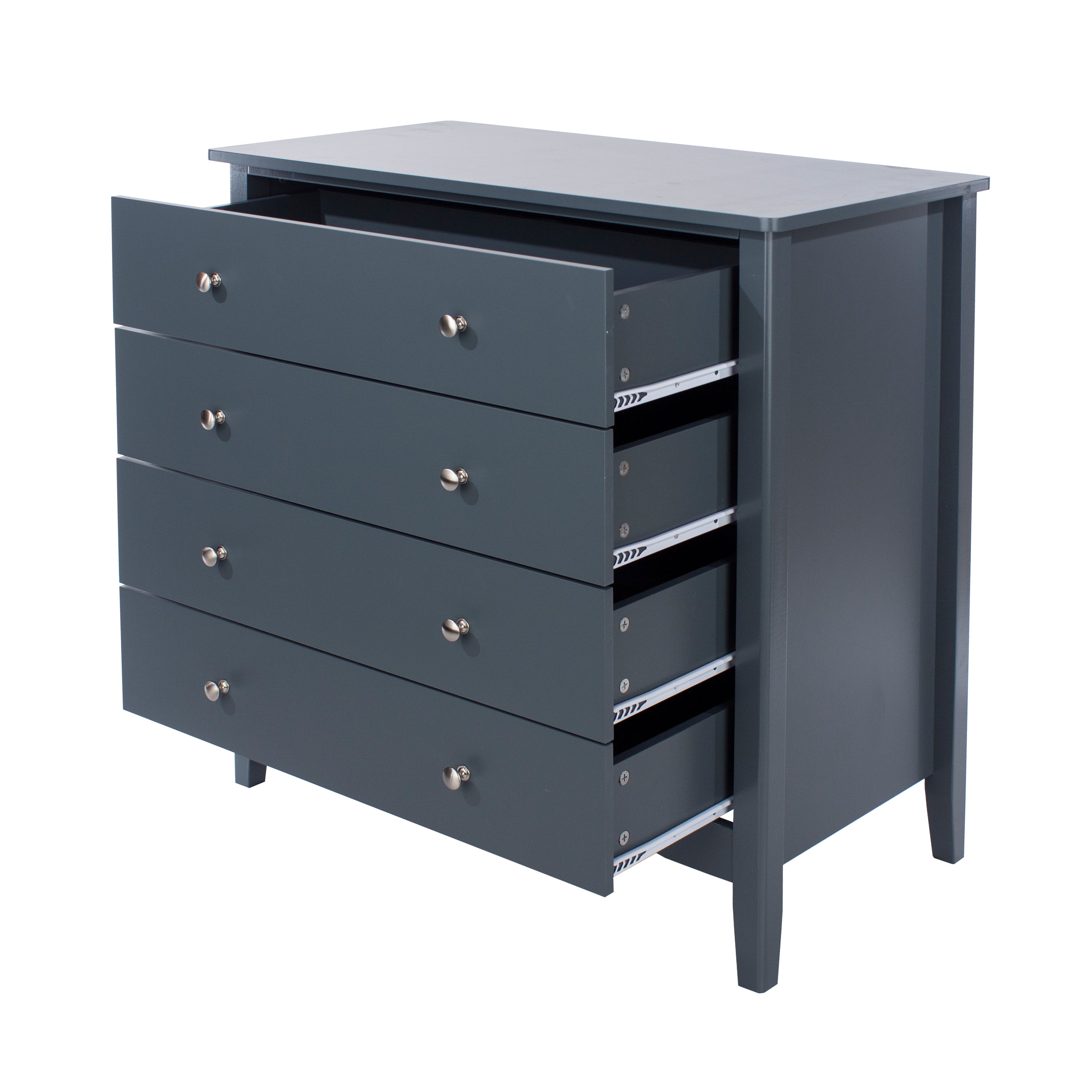 Como Blue 4 Drawer Chest For Core Products - Cmb514