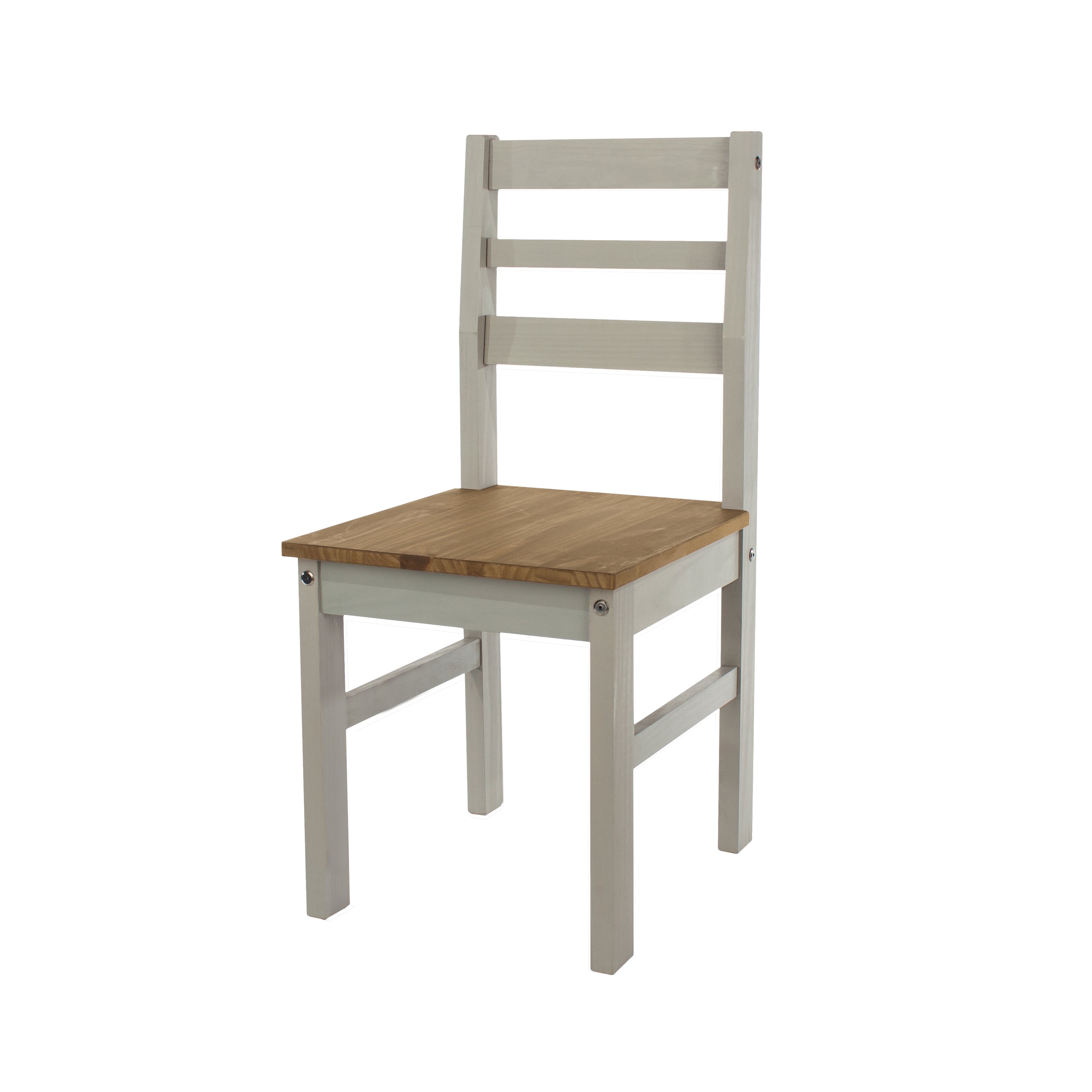 Linea Linea Grey Ladder Back Chair (Pair) For Core Products - Crg107