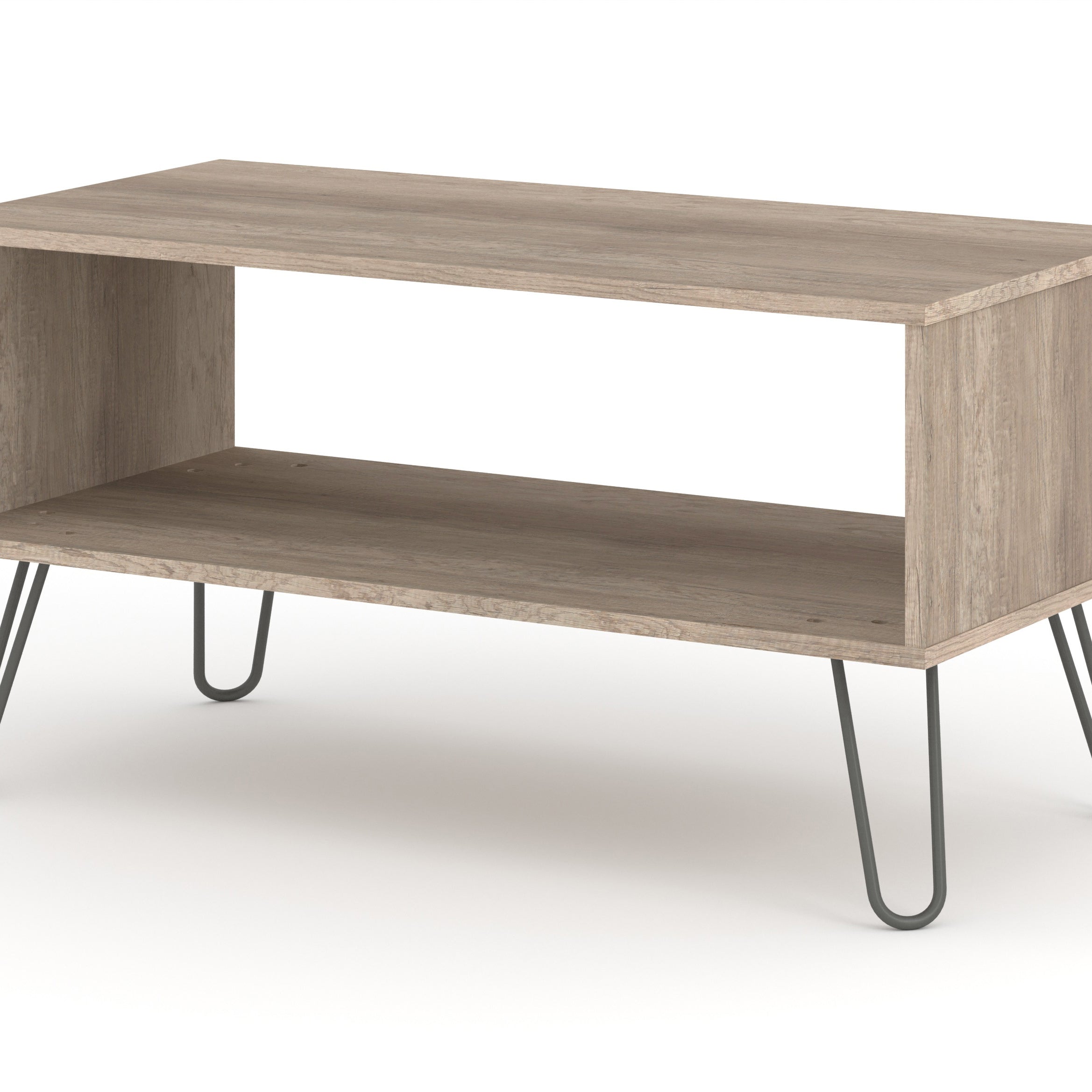 Augusta Driftwood Open Coffee Table For Core Products - Agd902