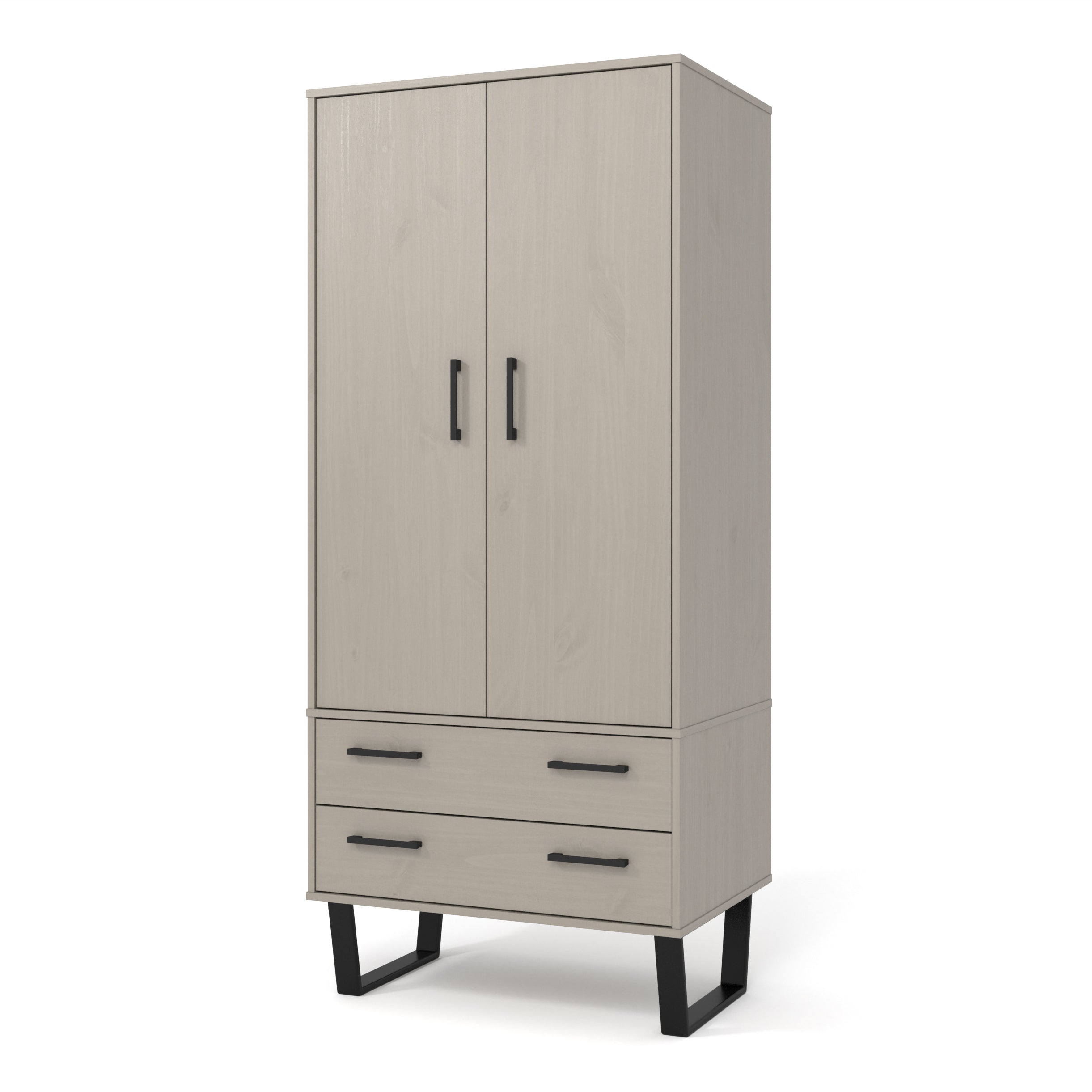 Texas 2 Door, 2 Drawer Wardrobe For Core Products - Txg582