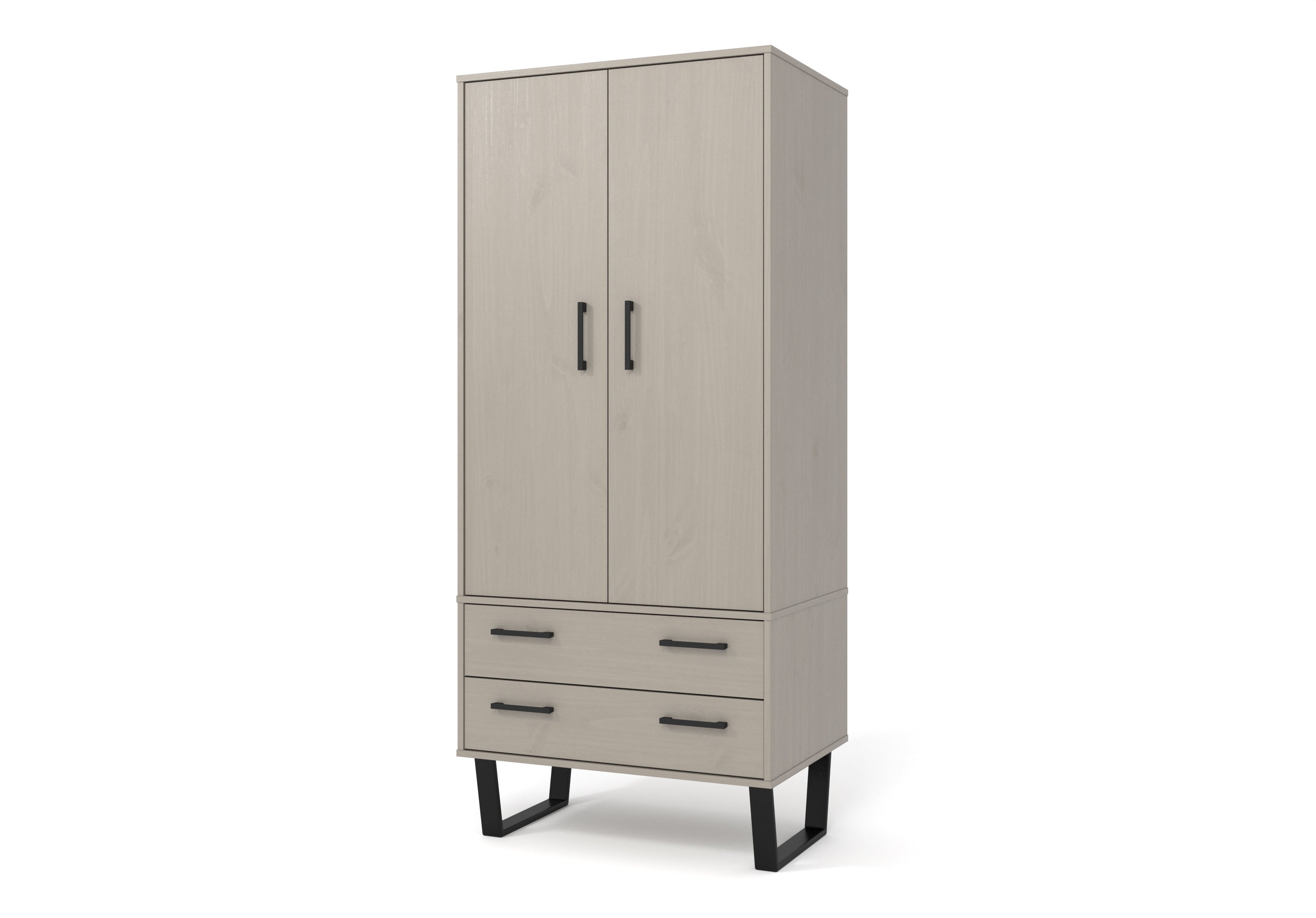 Texas 2 Door, 2 Drawer Wardrobe For Core Products - Txg582