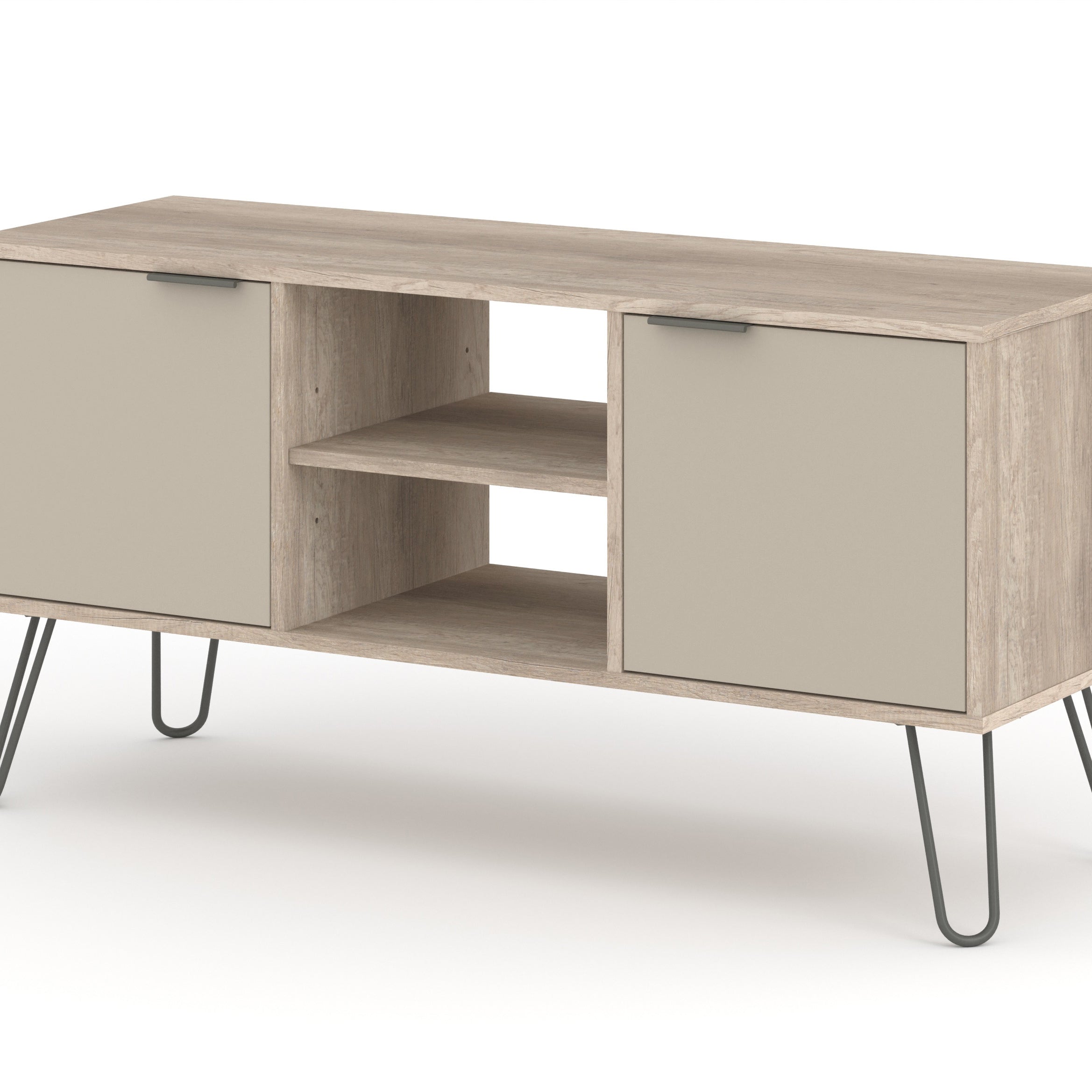 Augusta Driftwood 2 Door Flat Screen Tv Unit For Core Products - Agd912