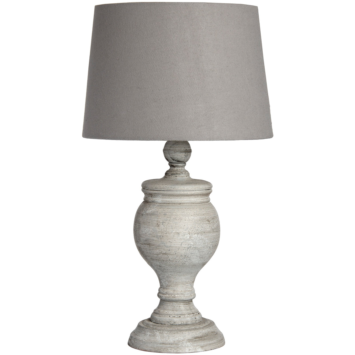 Uthina Wooden Table Lamp Beige For Hill Interiors - HIL-18552