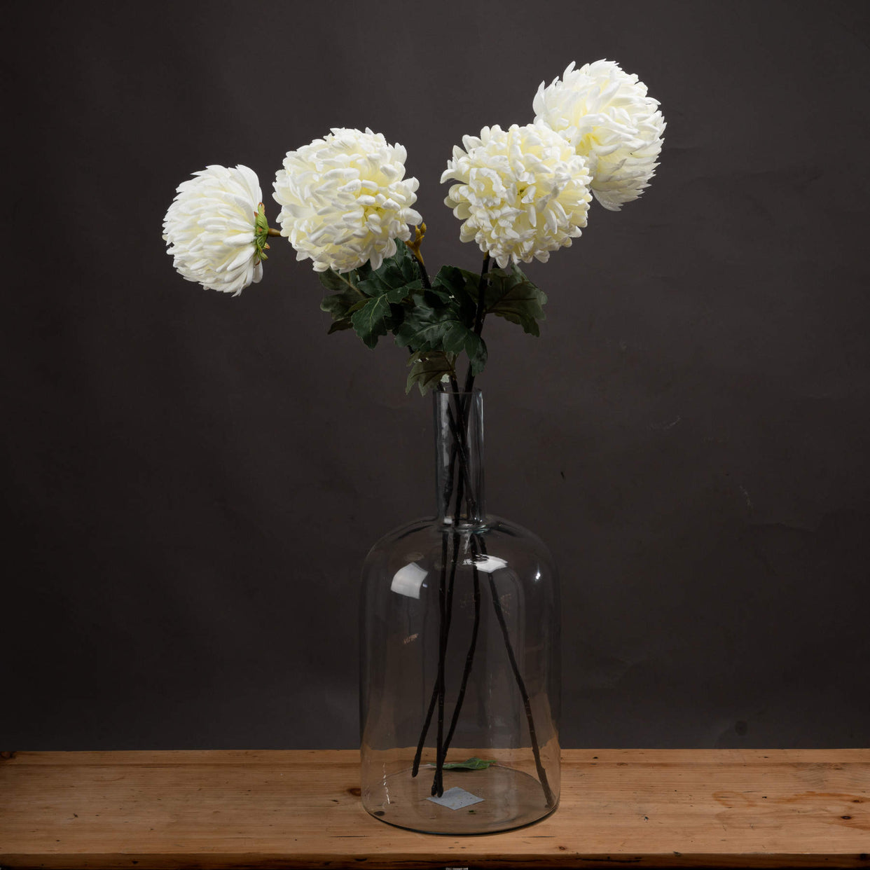 Flower Large Chrysanthemum - White For Hill Interiors - HIL-18964
