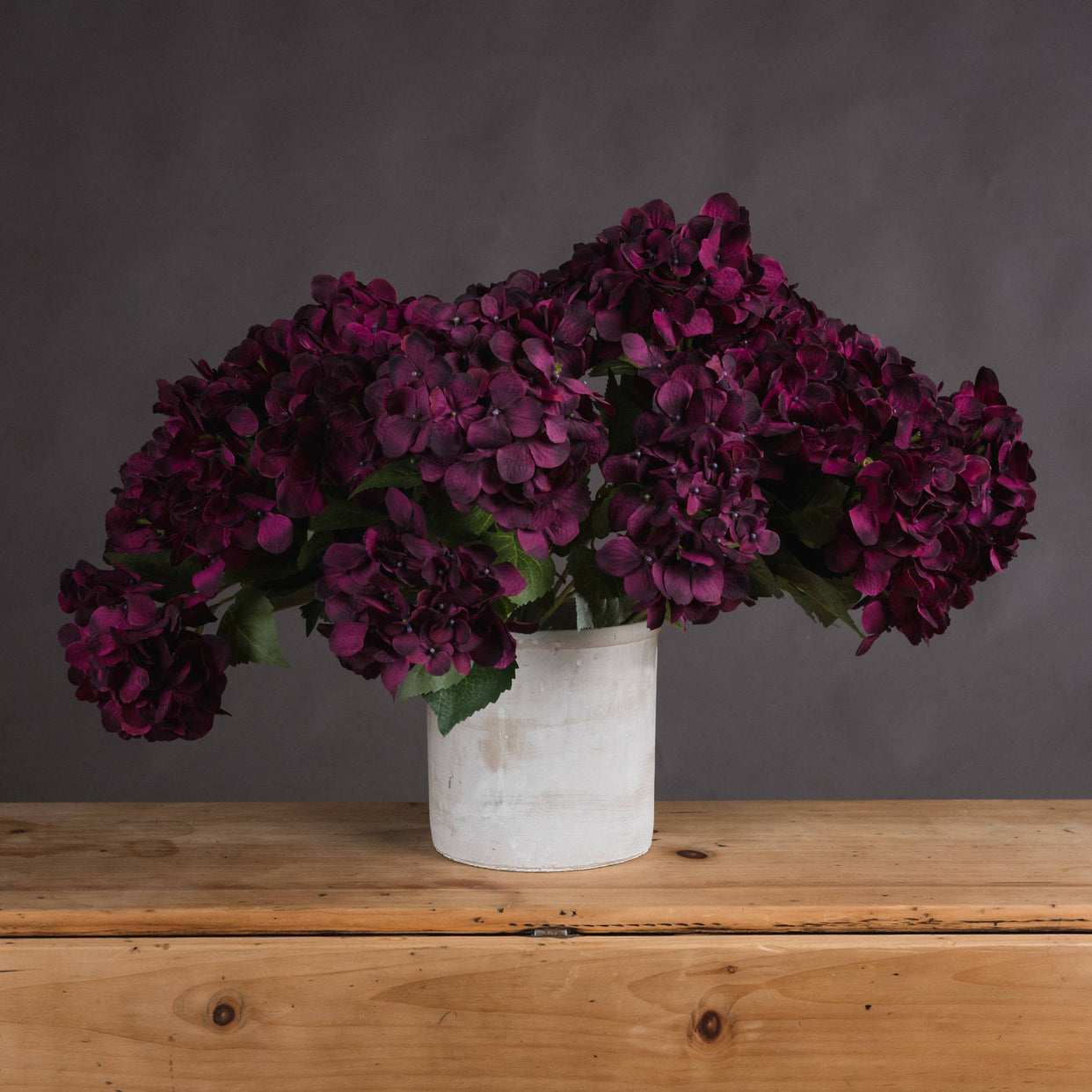 Purple Hydrangea Bouquet For Hill Interiors - HIL-19063