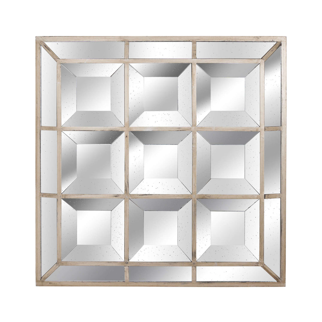 Augustus Multi Bevelled Mirror - Gold For Hill Interiors - HIL-19177