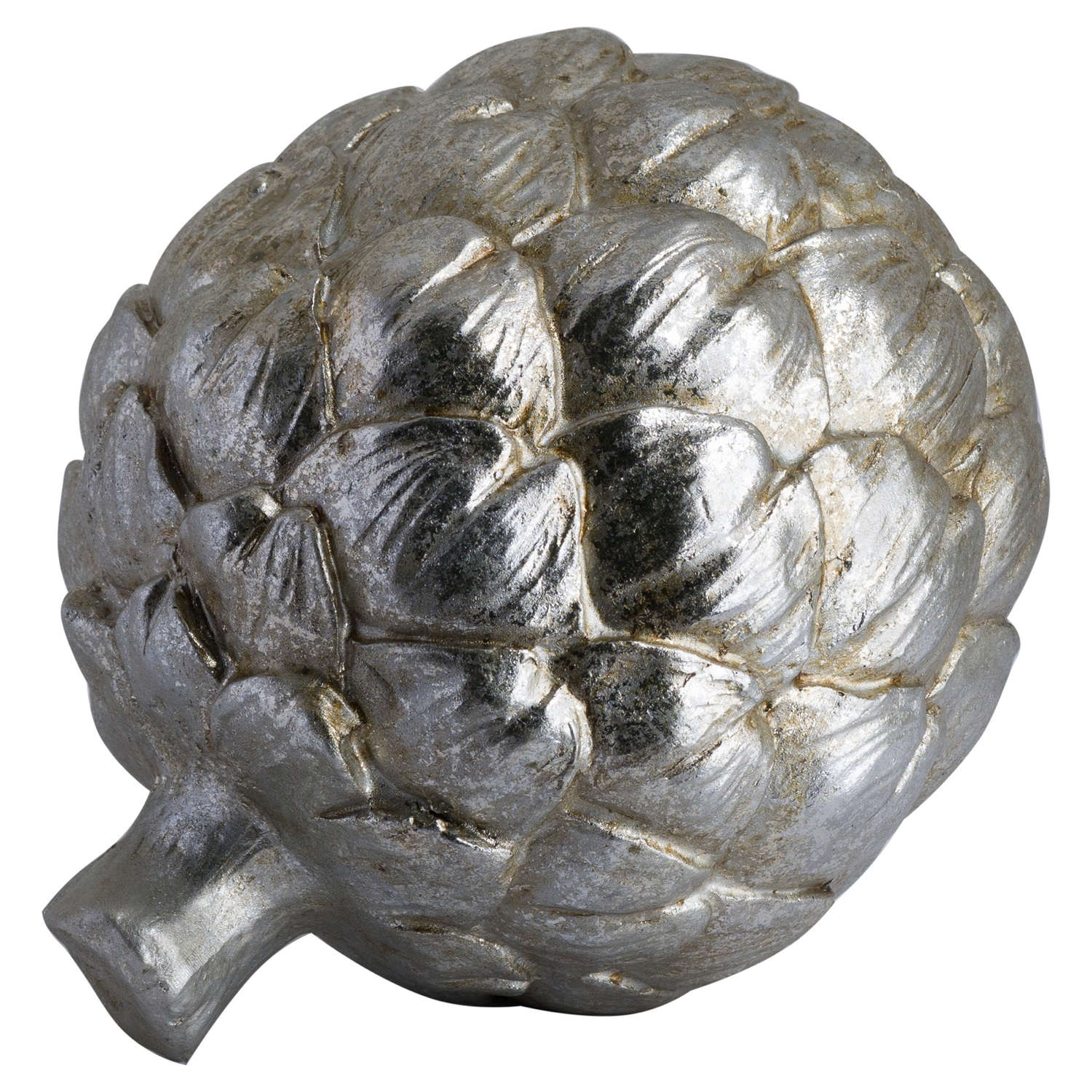 Large Silver Artichoke Decoration - Silver For Hill Interiors - HIL-19830