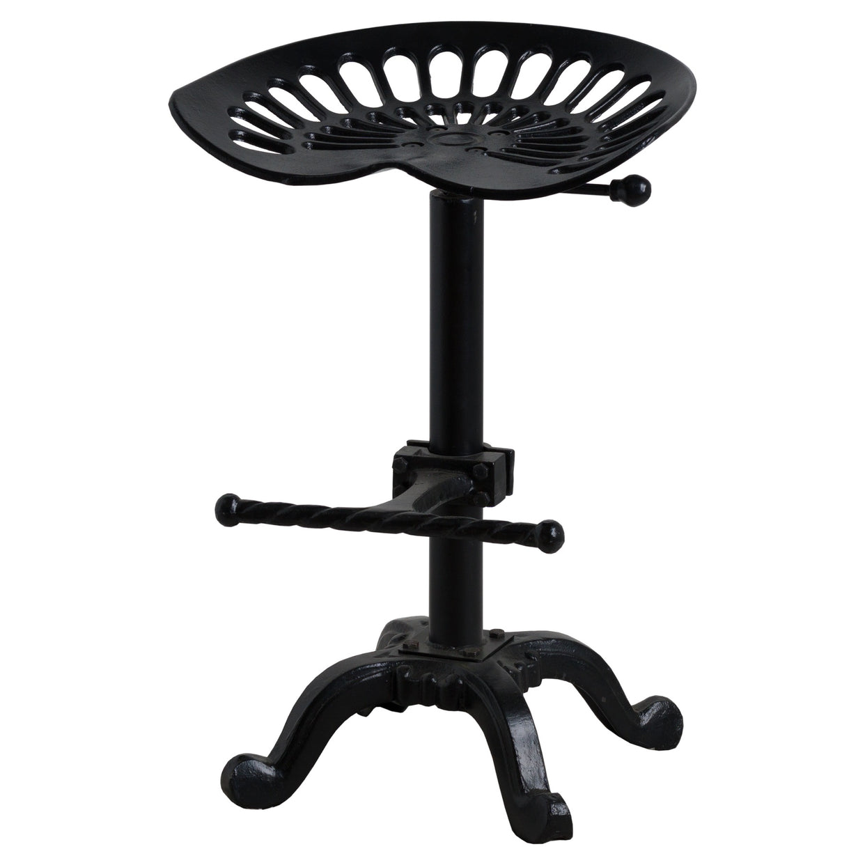 Stylish Metal Tractor Seat Adjustable For Hill Interiors - HIL-19925
