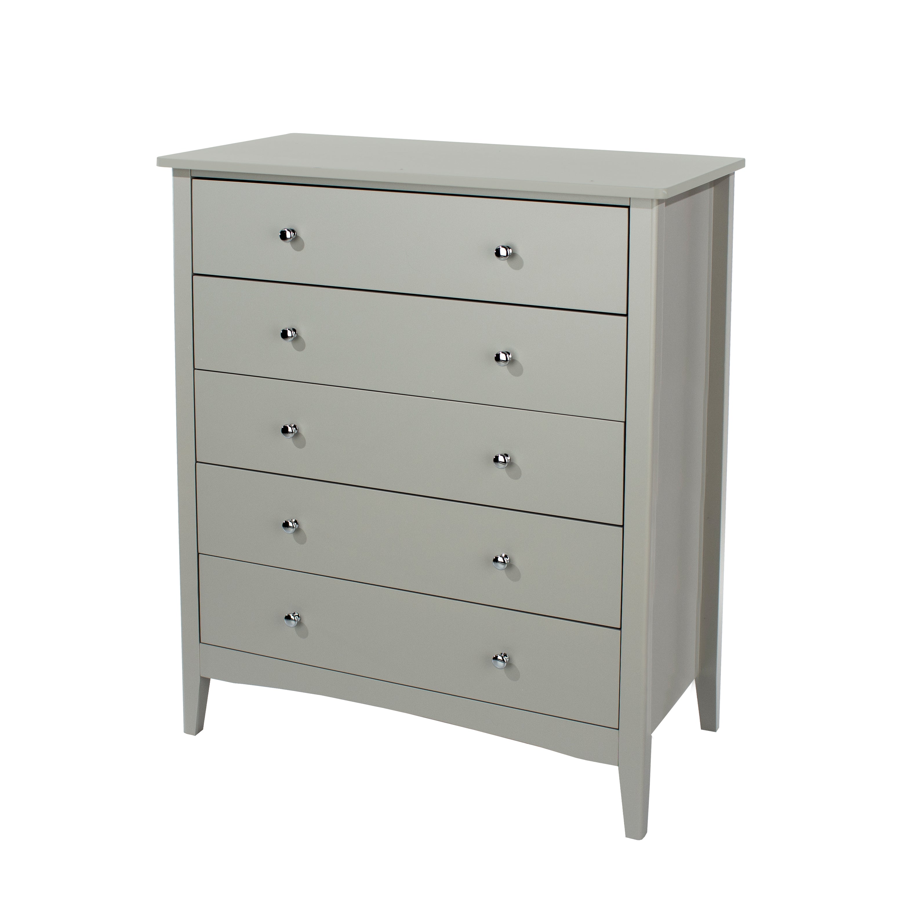 Como Grey 5 Drawer Chest For Core Products - Cmg515