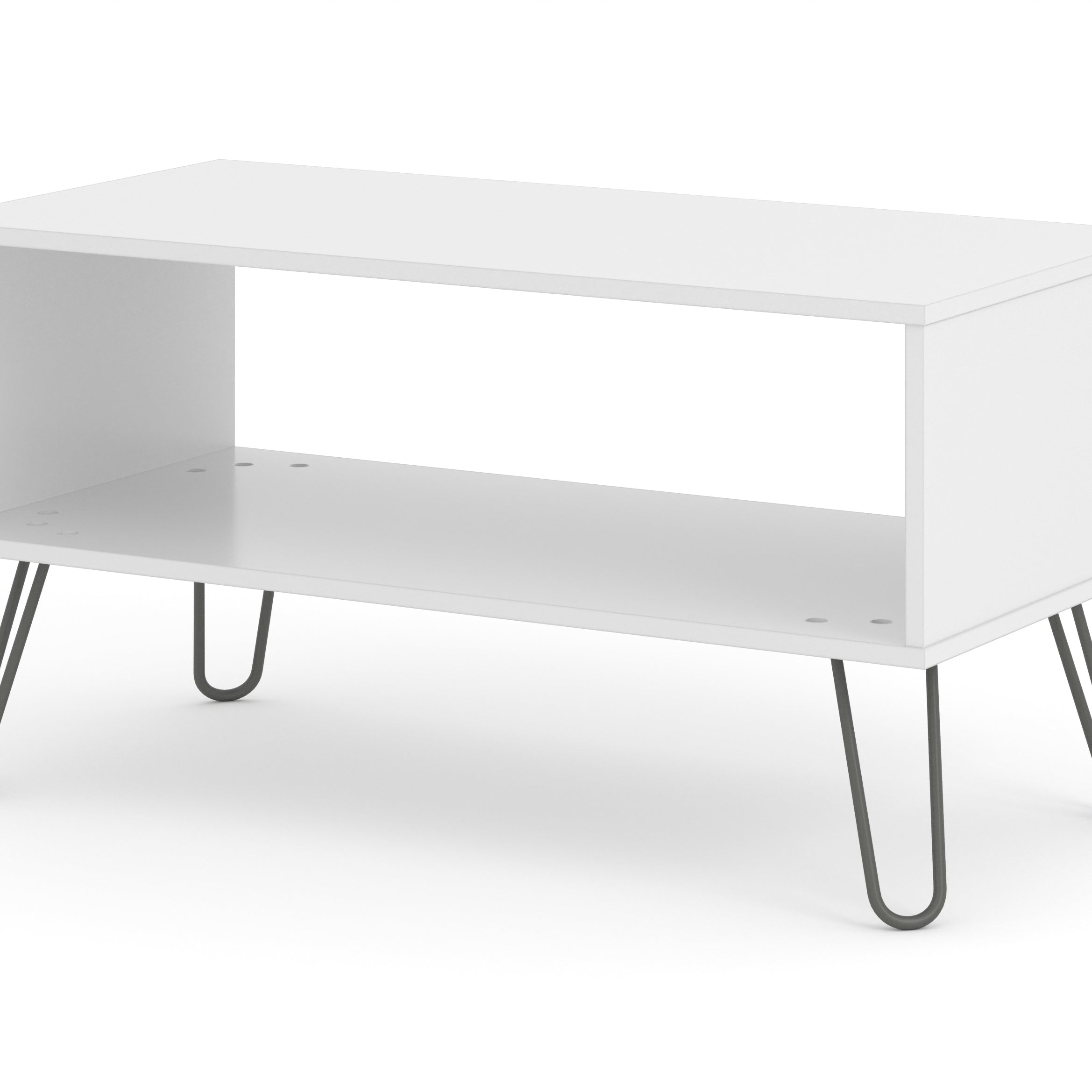 Augusta White Open Coffee Table For Core Products - Agw902