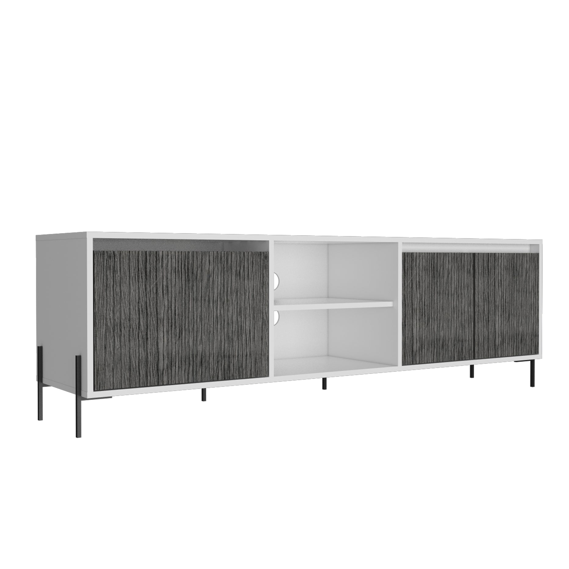Dallas Ultra Wide Tv Rack With 4 Doors For Core Products - Dl912
