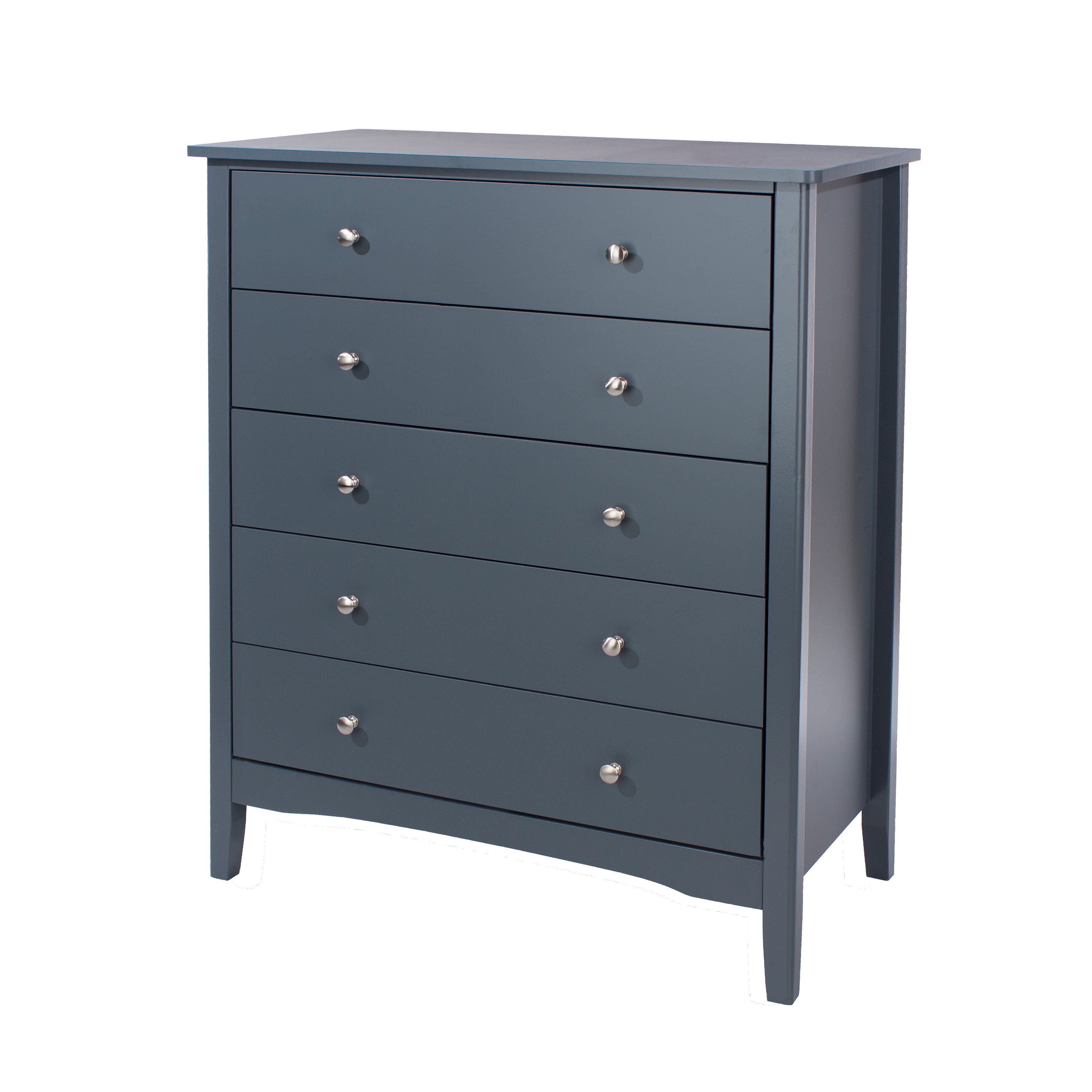 Como Blue 5 Drawer Chest For Core Products - Cmb515