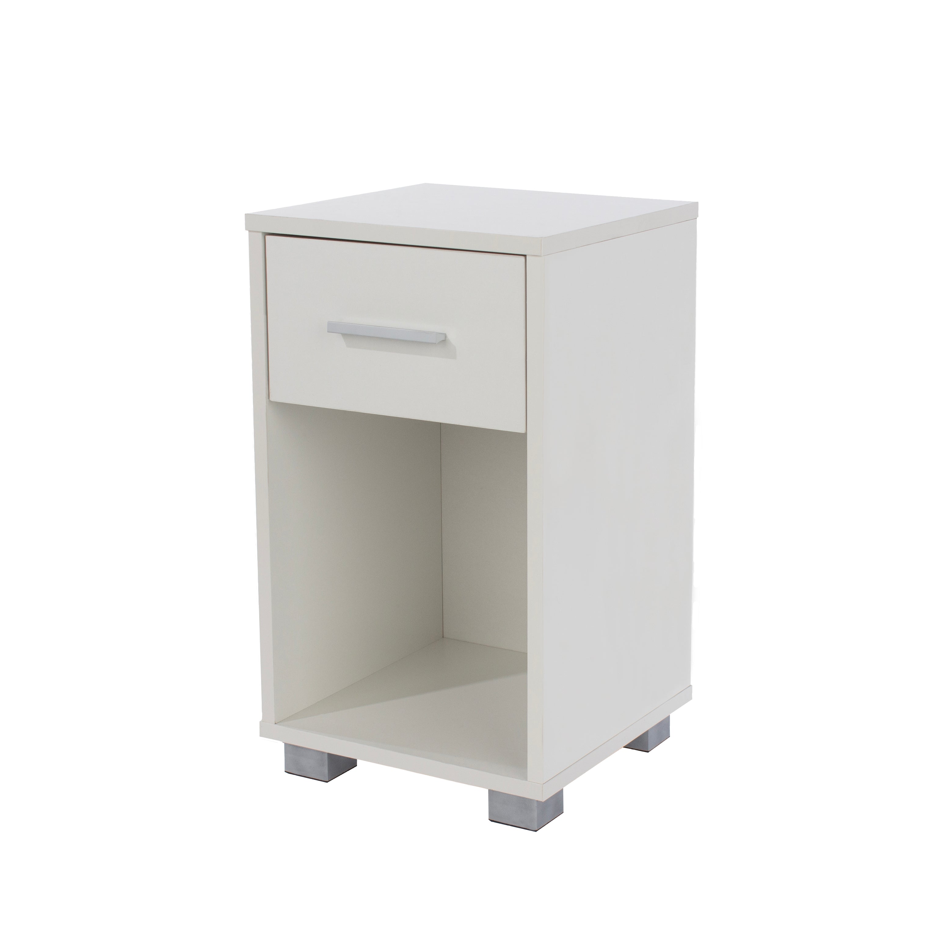Lido 1 Drawer Compact Bedside Cabinet  For Core Products - Ld208