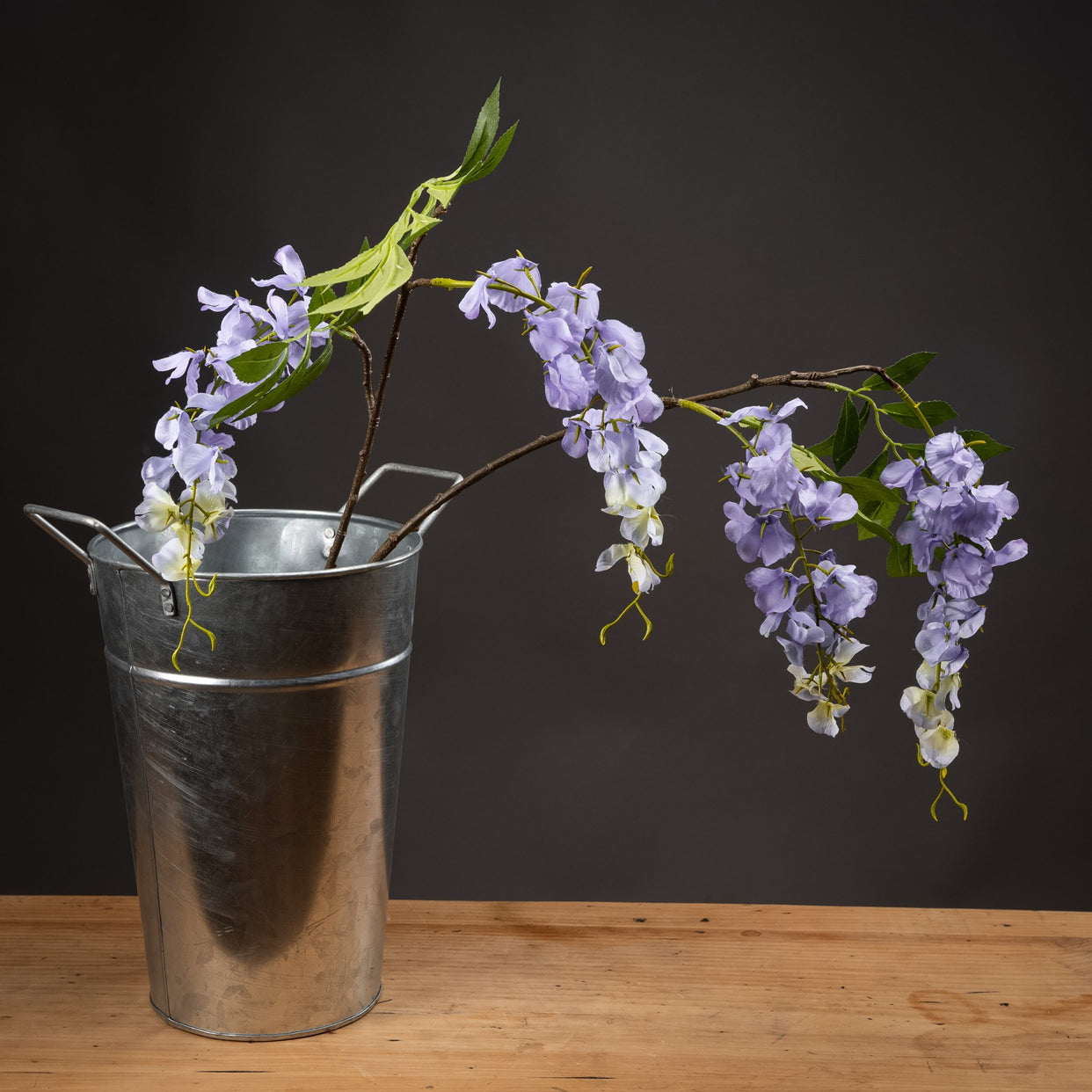 Wisteria Blooms Soft Lilac Handcrafted For Hill Interiors - HIL-20108
