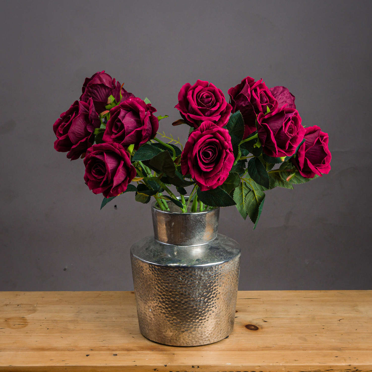 Deep Plastic Rose - Red For Hill Interiors - HIL-20489