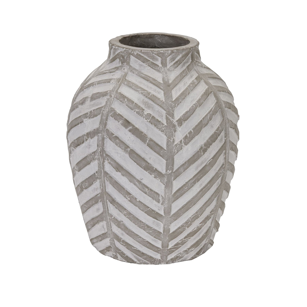 Bloomville Stone Ceramic Vase For Hill Interiors - HIL-20722