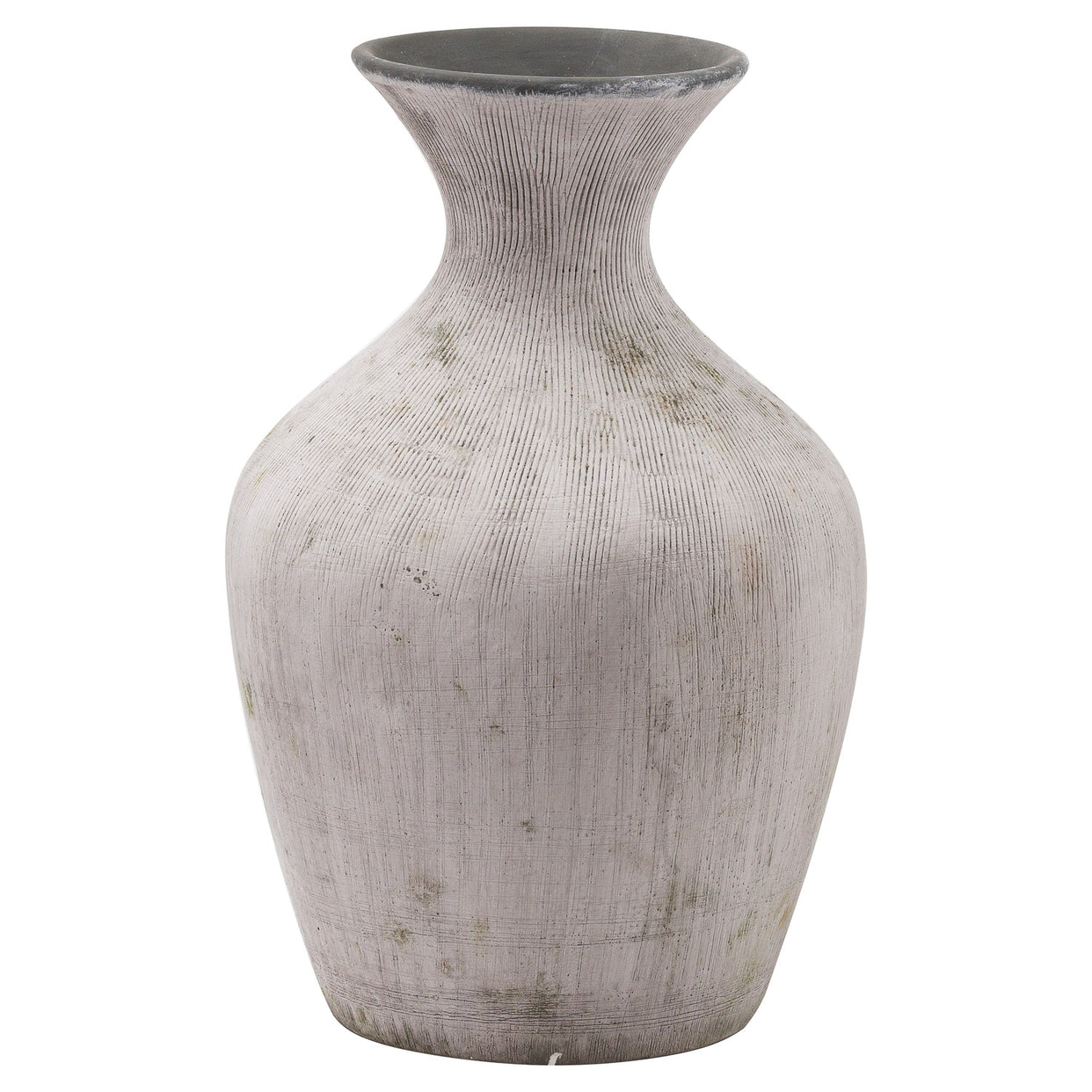Bloomville Ellipse Stone Vase For Hill Interiors - HIL-20727