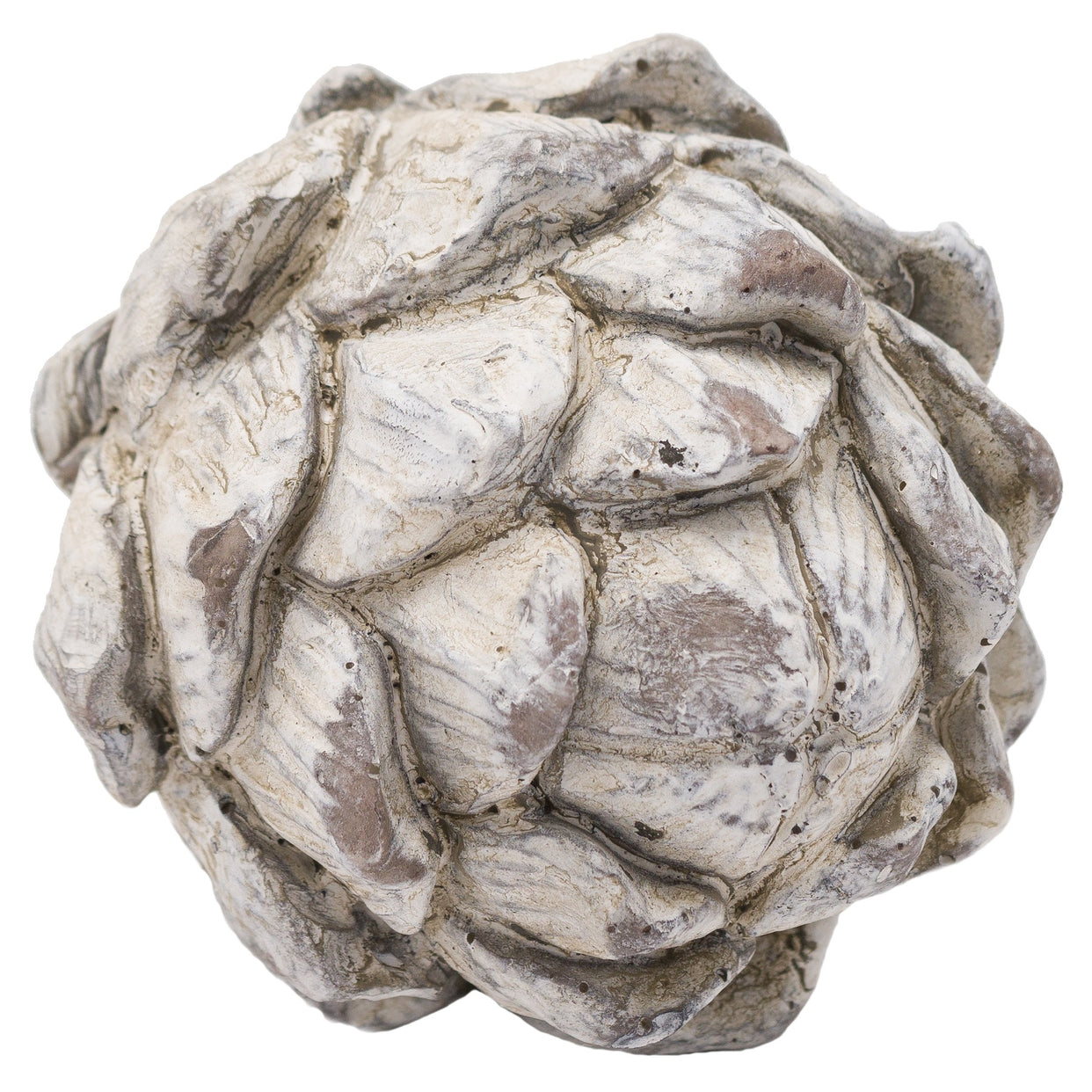 Garda Decorative Large Artichoke - Antique White For Hill Interiors - HIL-20793
