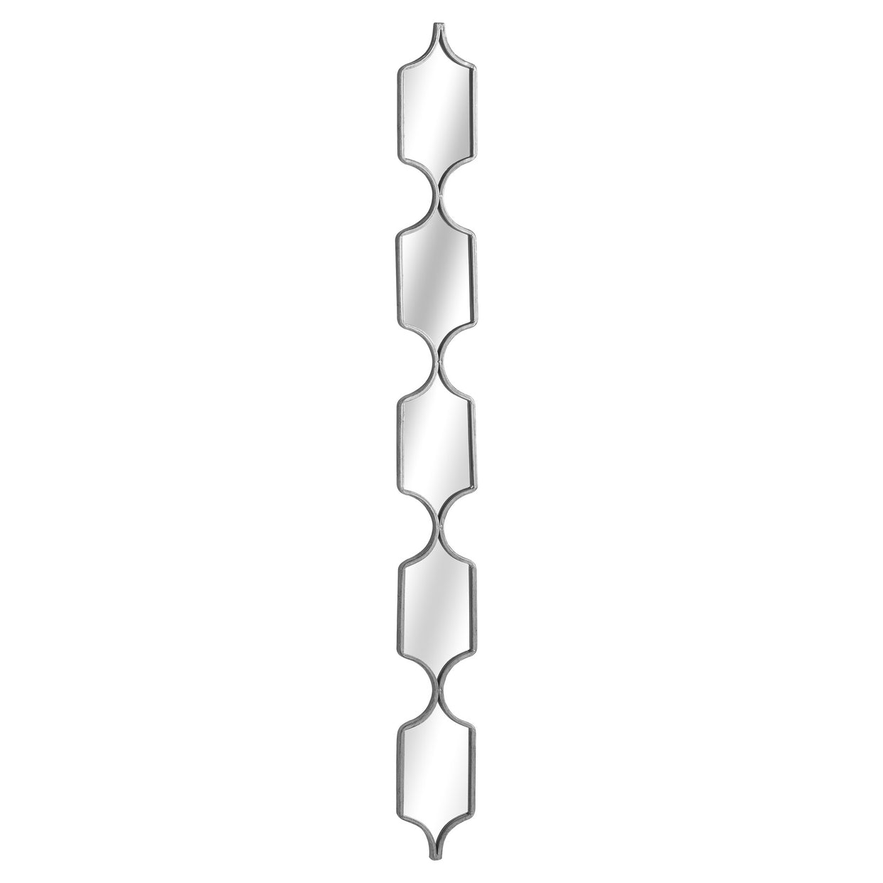 Square Decorative Hanging Collage Wall Mirror Silver For Hill Interiors - HIL-20806