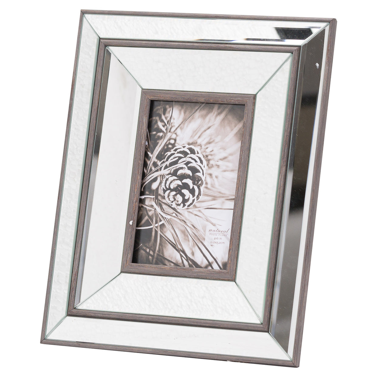 Tristan Mirror And Wood Photo Frame - 4X6 For Hill Interiors - HIL-20836