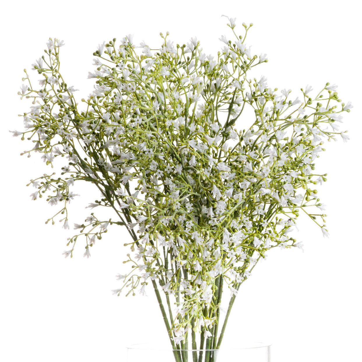 White Wildflower Single Stem Spray For Hill Interiors - HIL-20910