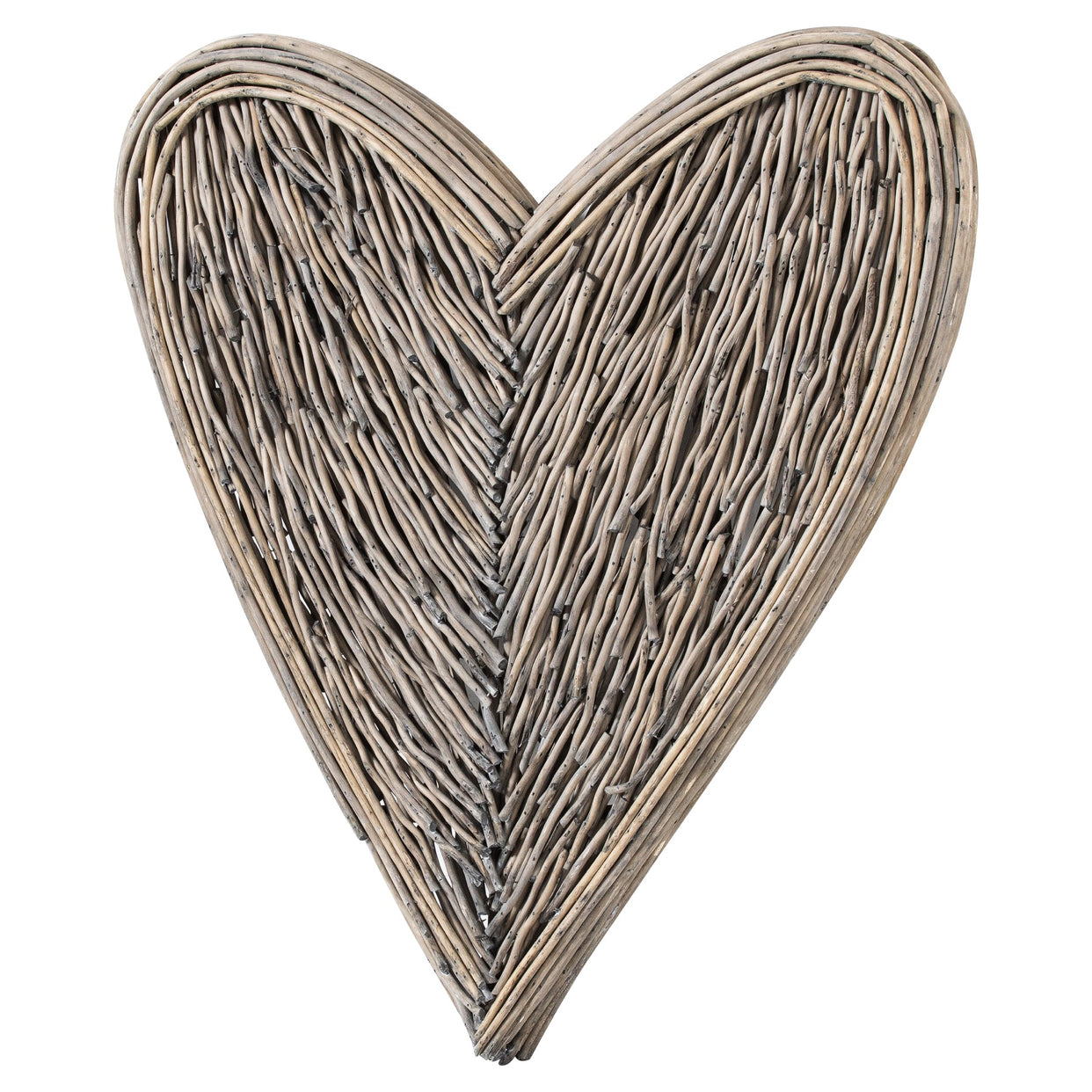 Large Willow Branch Heart - Brown For Hill Interiors - HIL-21310