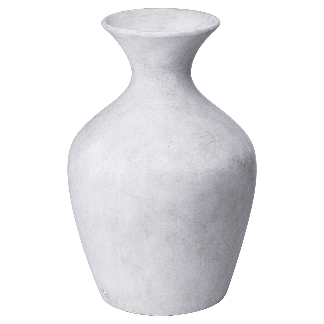 Darcy Ellipse Ceramic Stone Vase For Hill Interiors - HIL-21353