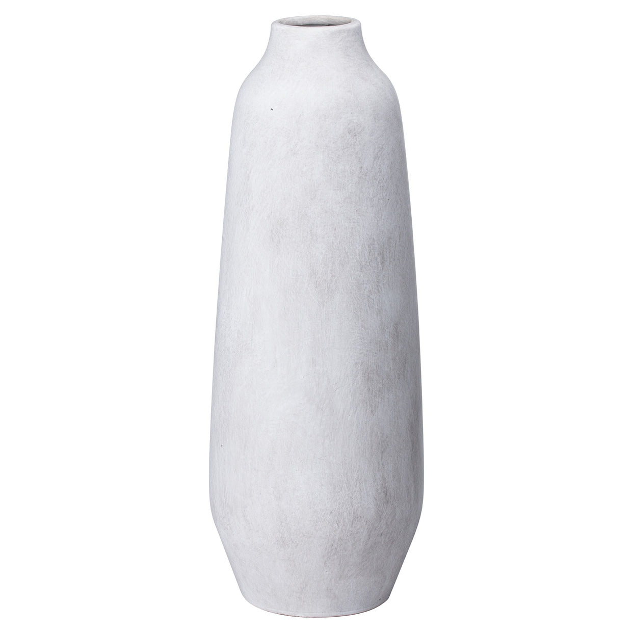 Darcy Ceramic Ople Large Tall Vase - Stone For Hill Interiors - HIL-21354