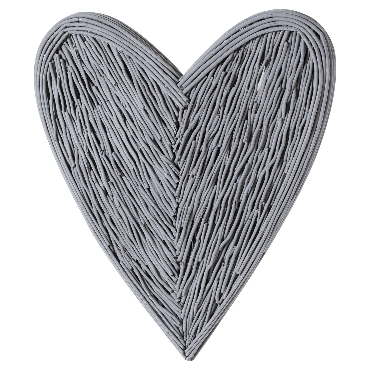 Large Willow Branch Heart - Grey For Hill Interiors - HIL-21424