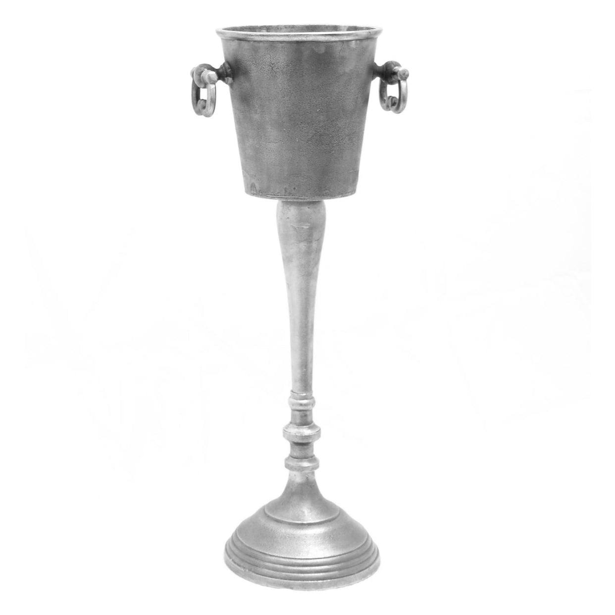 Cast Floor Standing Champagne Cooler - Sliver For Hill Interiors - HIL-21433