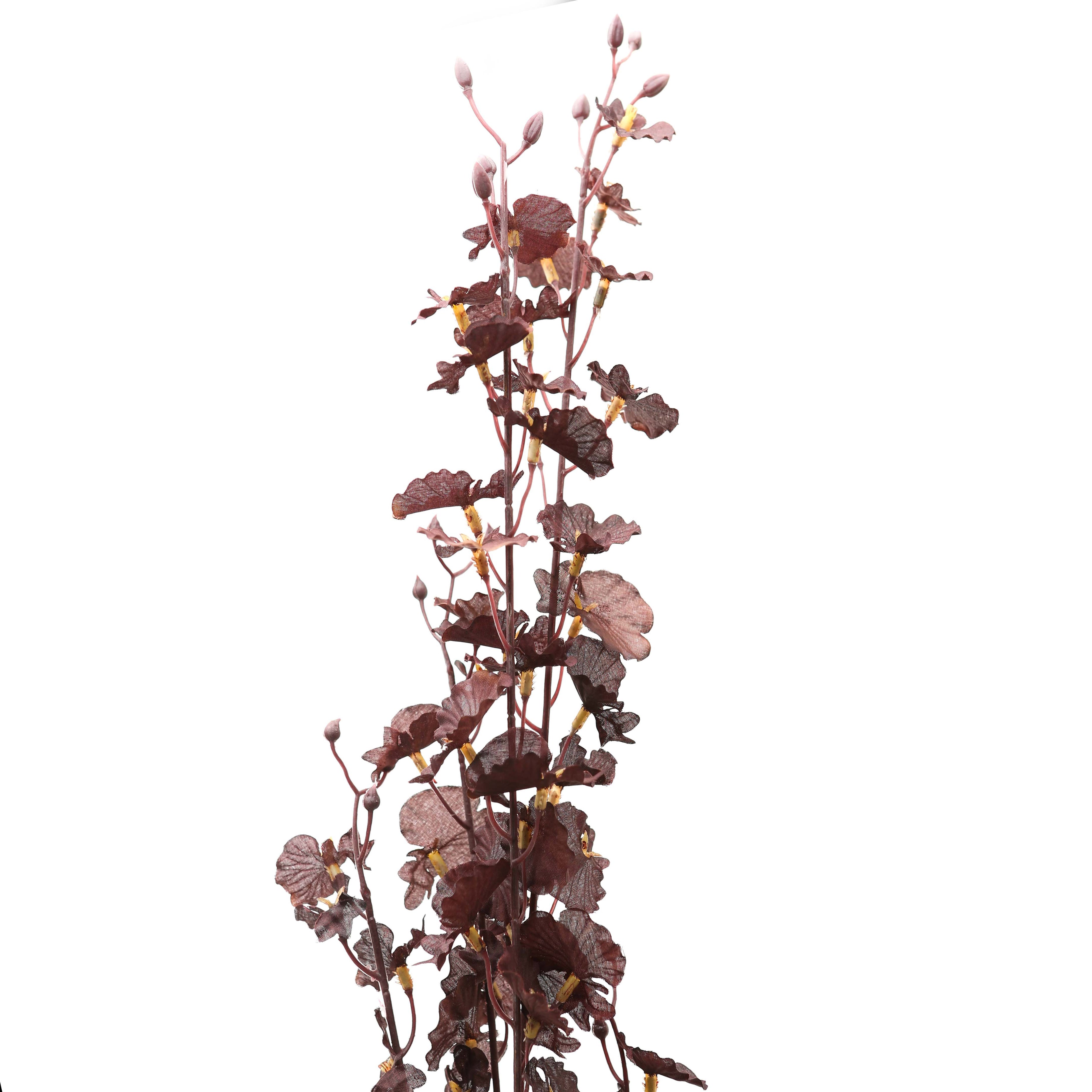 Deep Dancing Orchid Stem - Purple For Hill Interiors - HIL-22190