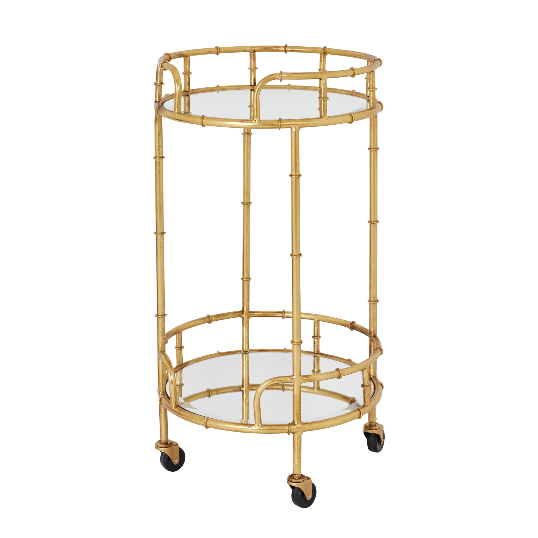 Round Drinks Trolley - Gold For Hill Interiors - HIL-22484