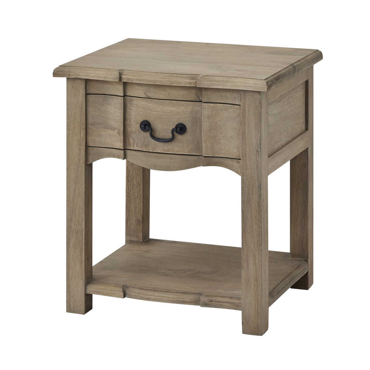 Copgrove Wooden Side Table With 1 Drawer For Hill Interiors - HIL-22691