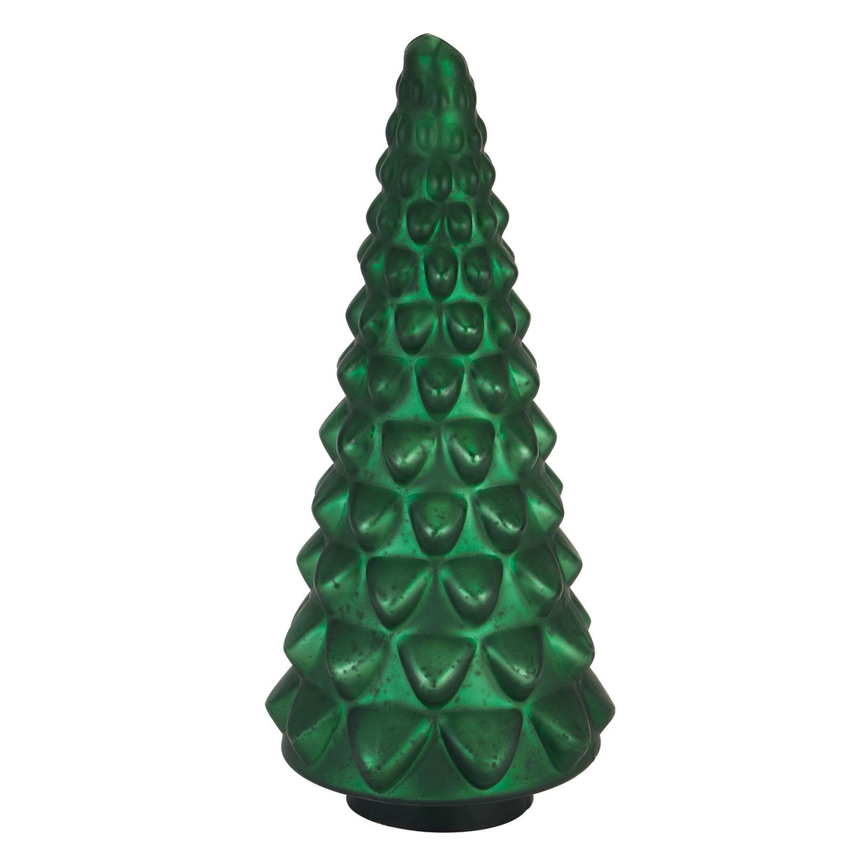 Noel Collection Forest Glass Decorative Tree - Green For Hill Interiors - HIL-22769