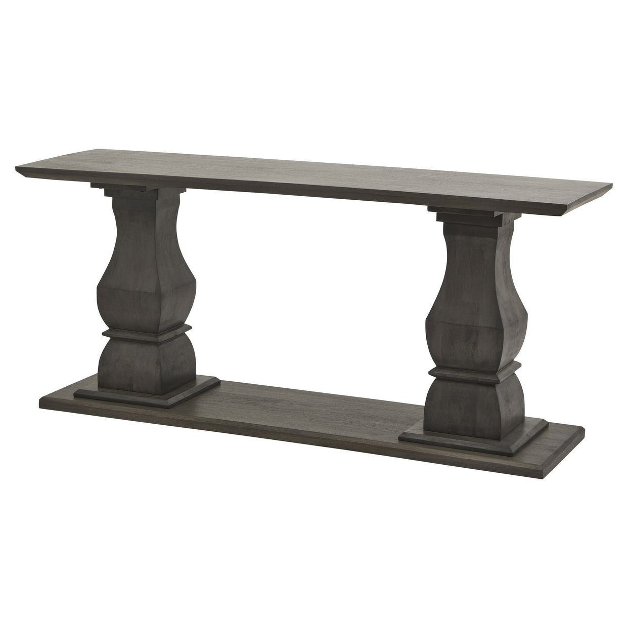 Lucia Solid Hardwood Console Table For Hill Interiors - HIL-22968