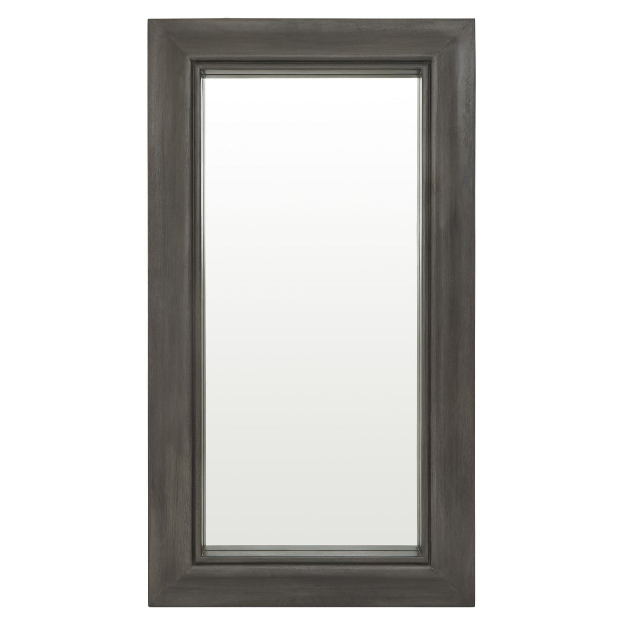 Lucia Collection Large Wooden Mirror - Grey For Hill Interiors - HIL-22971