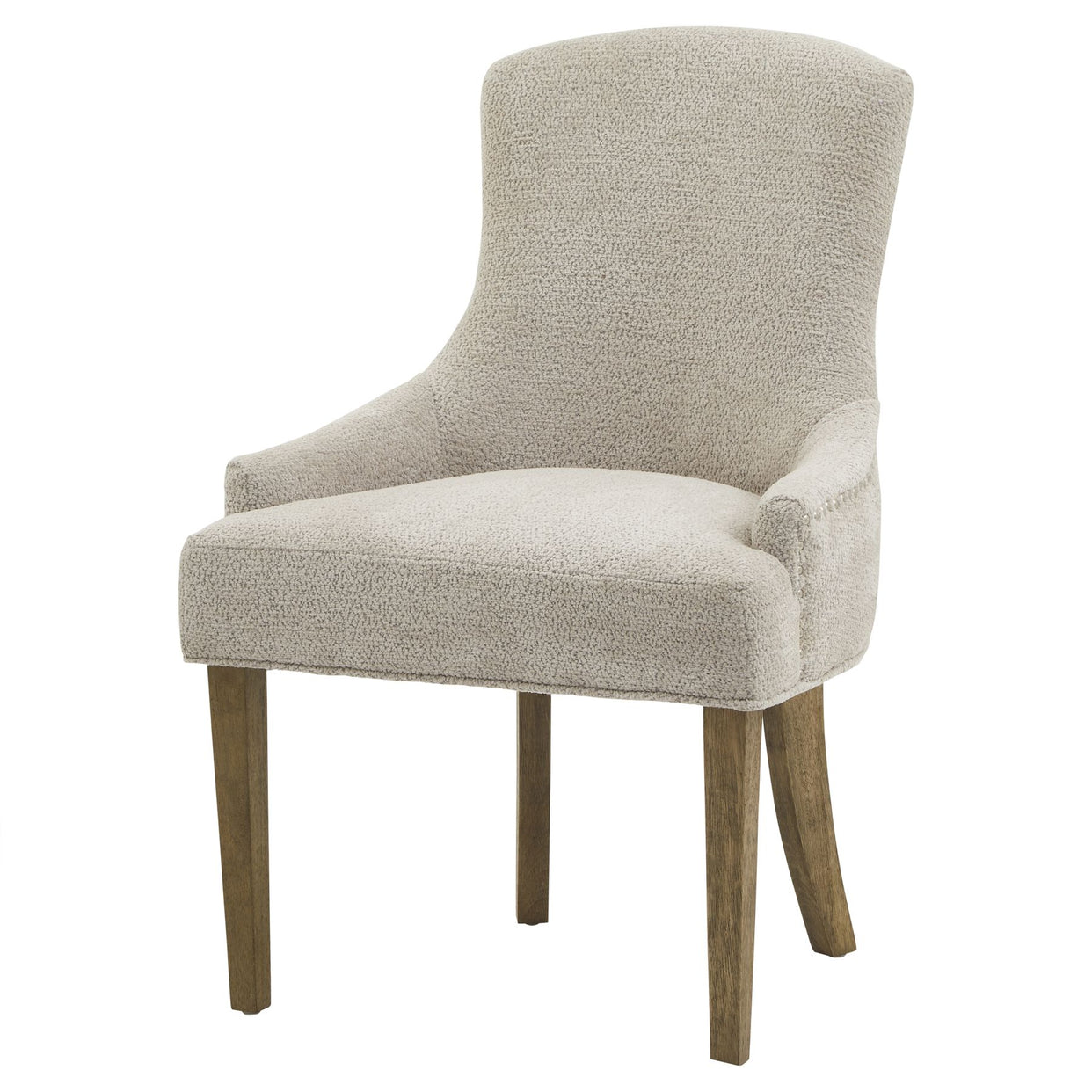 Brockham Taupe Wooden Dining Chair For Hill Interiors - HIL-22988