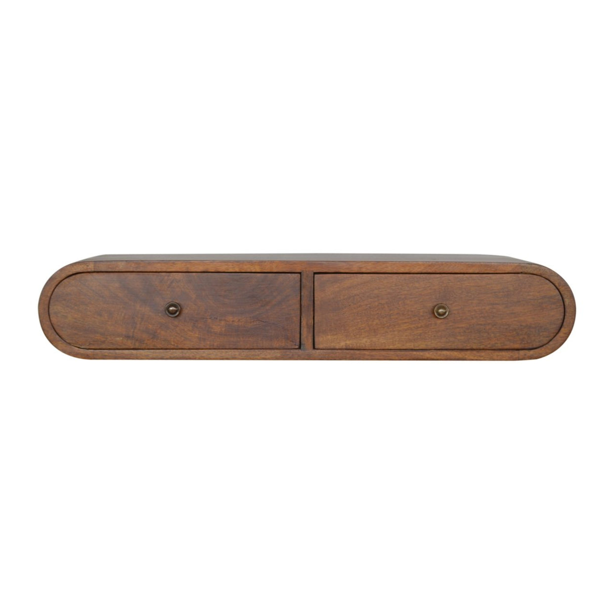 Floating Chestnut London Mango Wood Console  Table from Artisan Furniture - IN1300
