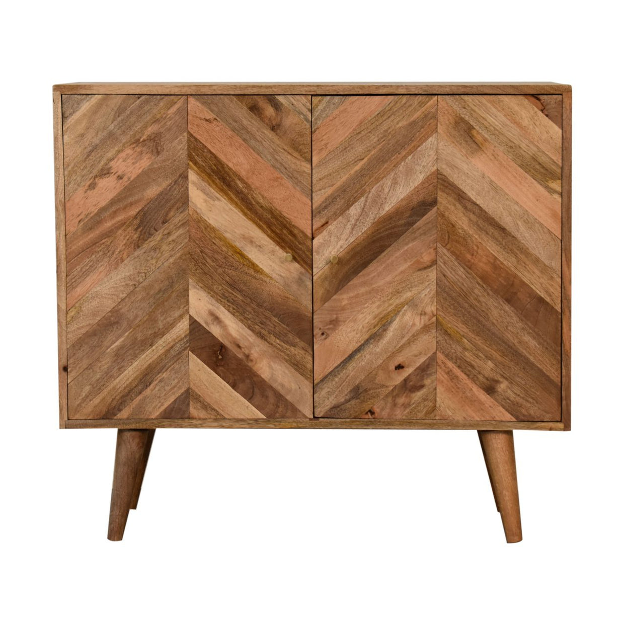 Muna Mango Wood Cabinet Geometric Pattern from Artisan Furniture - IN1699