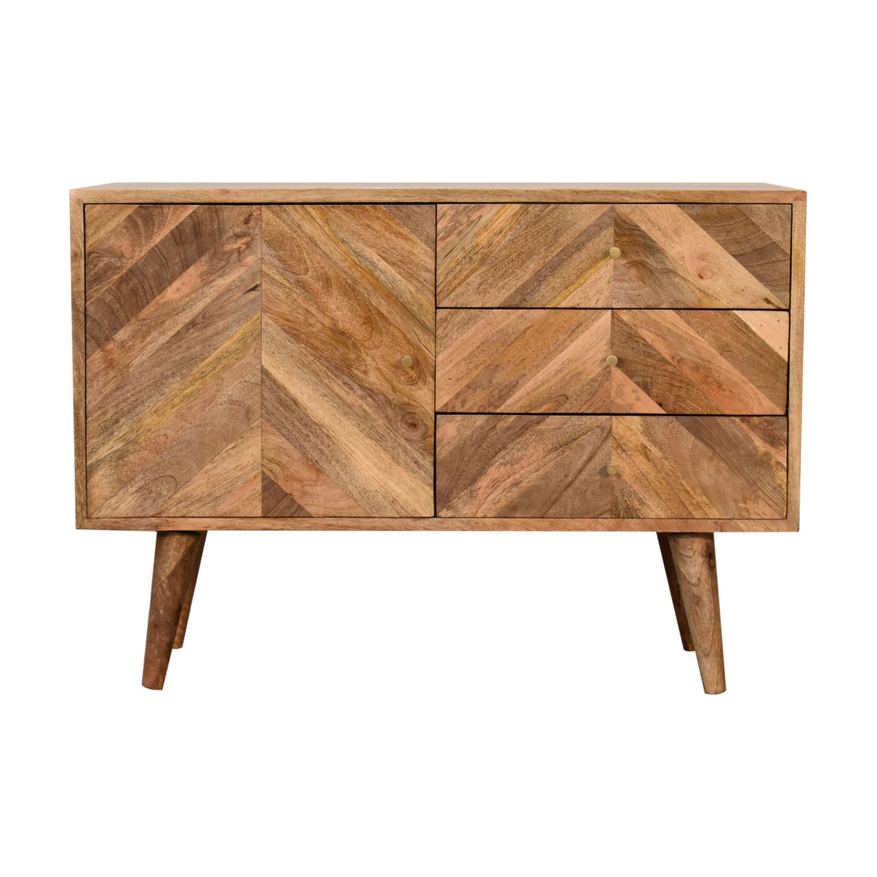 Muna Mango WoodSideboard With 3 Drawer And 1 Door from Artisan Furniture - IN1700