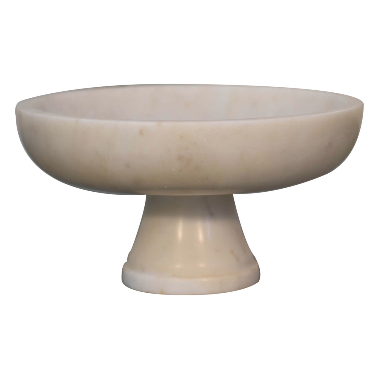 White Marble Fruit Bowl from Artisan Furniture - IN1865