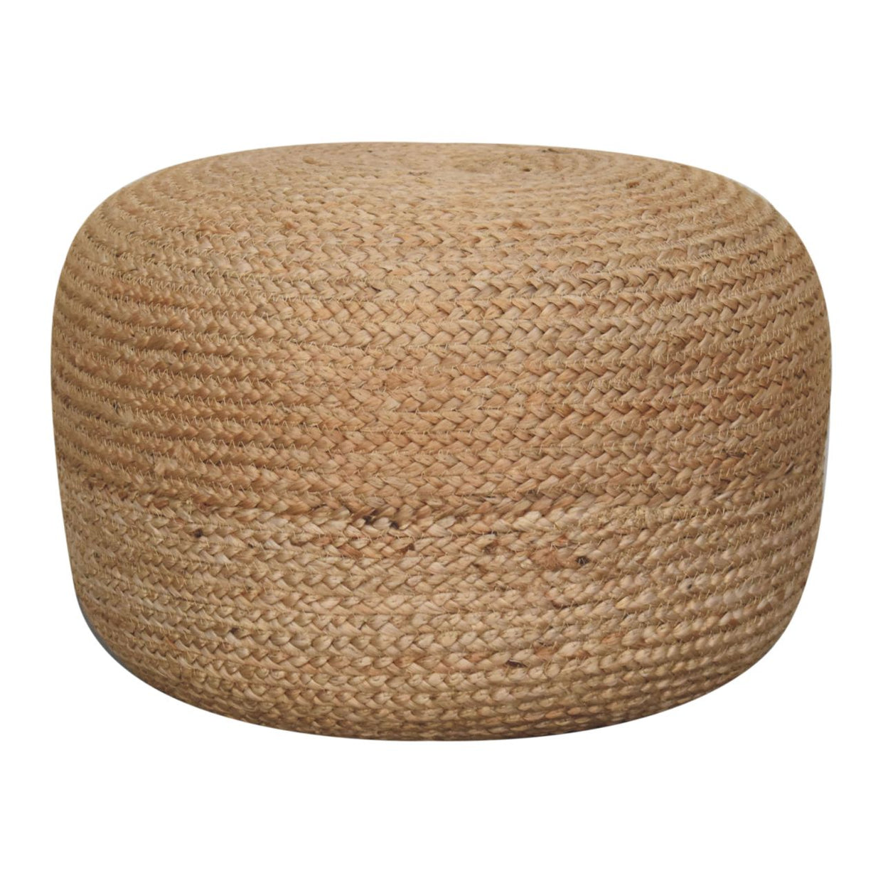 Natural Jute Pouffe EPS Beans Filler from Artisan Furniture - IN1971