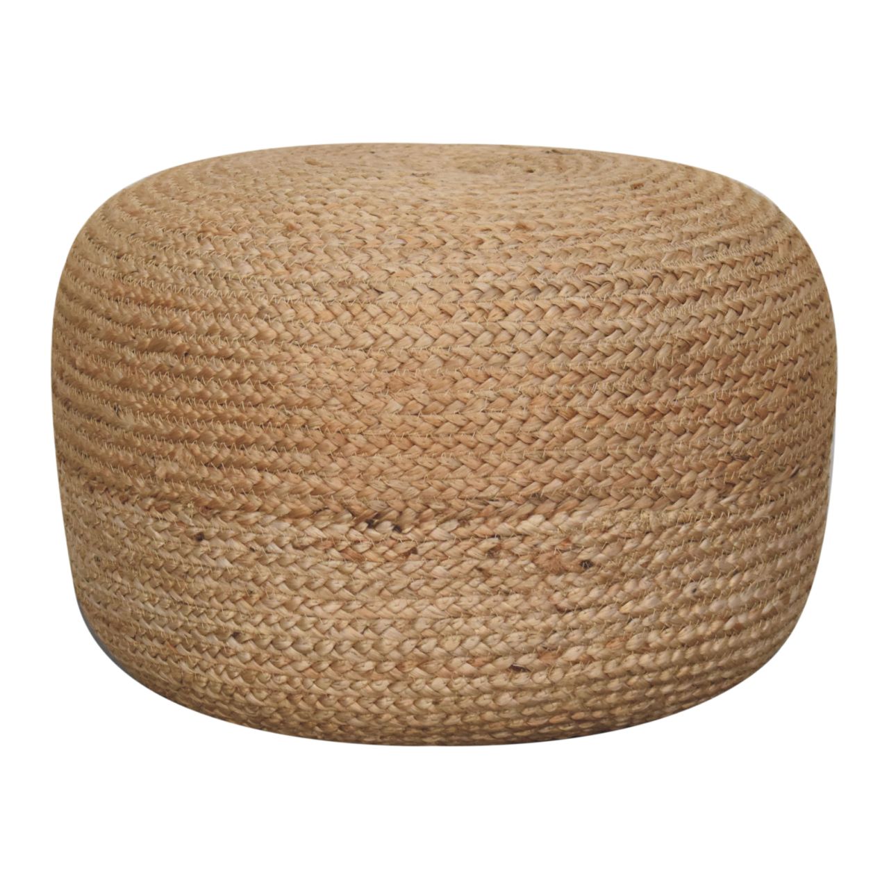 Natural Jute Pouffe EPS Beans Filler from Artisan Furniture - IN1971
