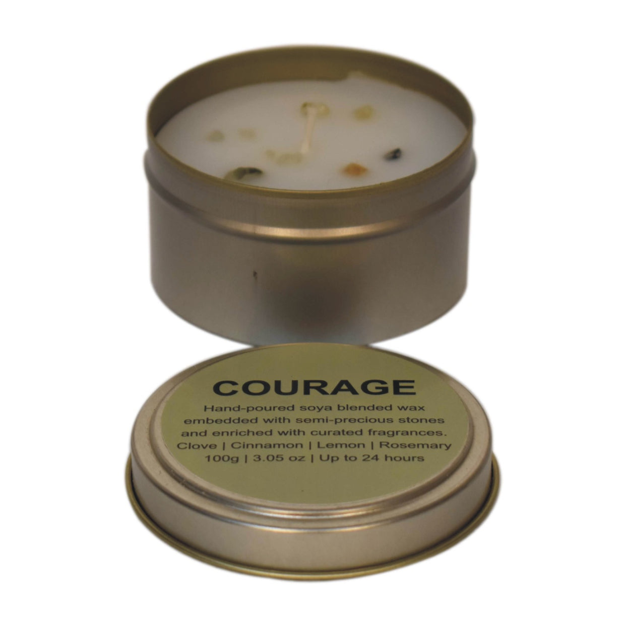 Candle Stone Jar Set of 3 (Courage, Dream, Hope) from Artisan Furniture - IN3226