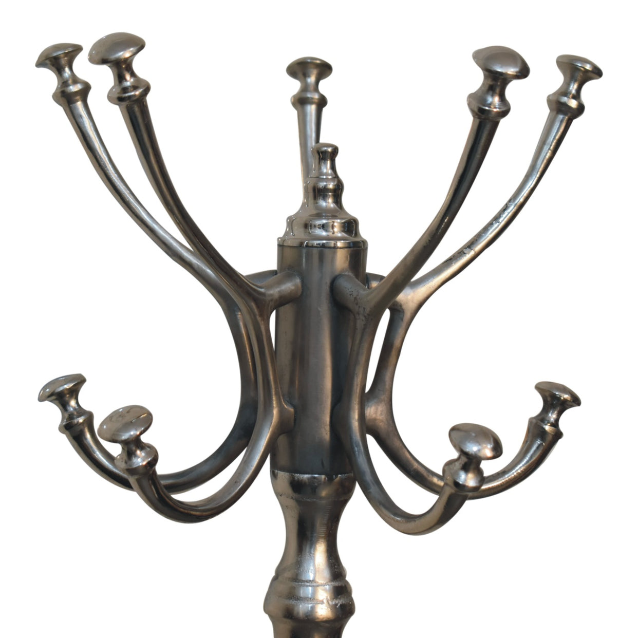 Metal Coat Stand Silver  from Artisan Furniture - IN3245